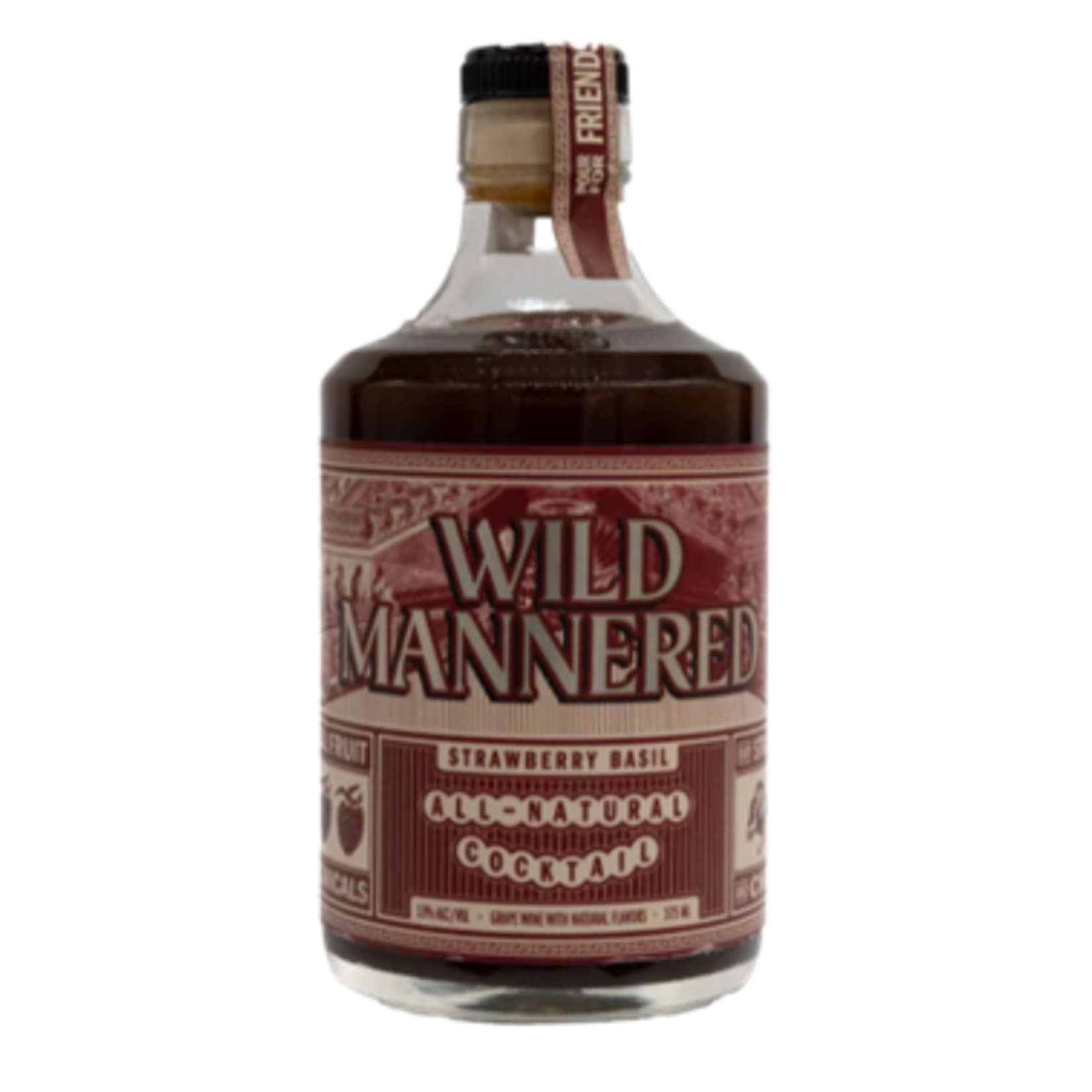 Wild Mannered / Strawberry Basil / 375mL