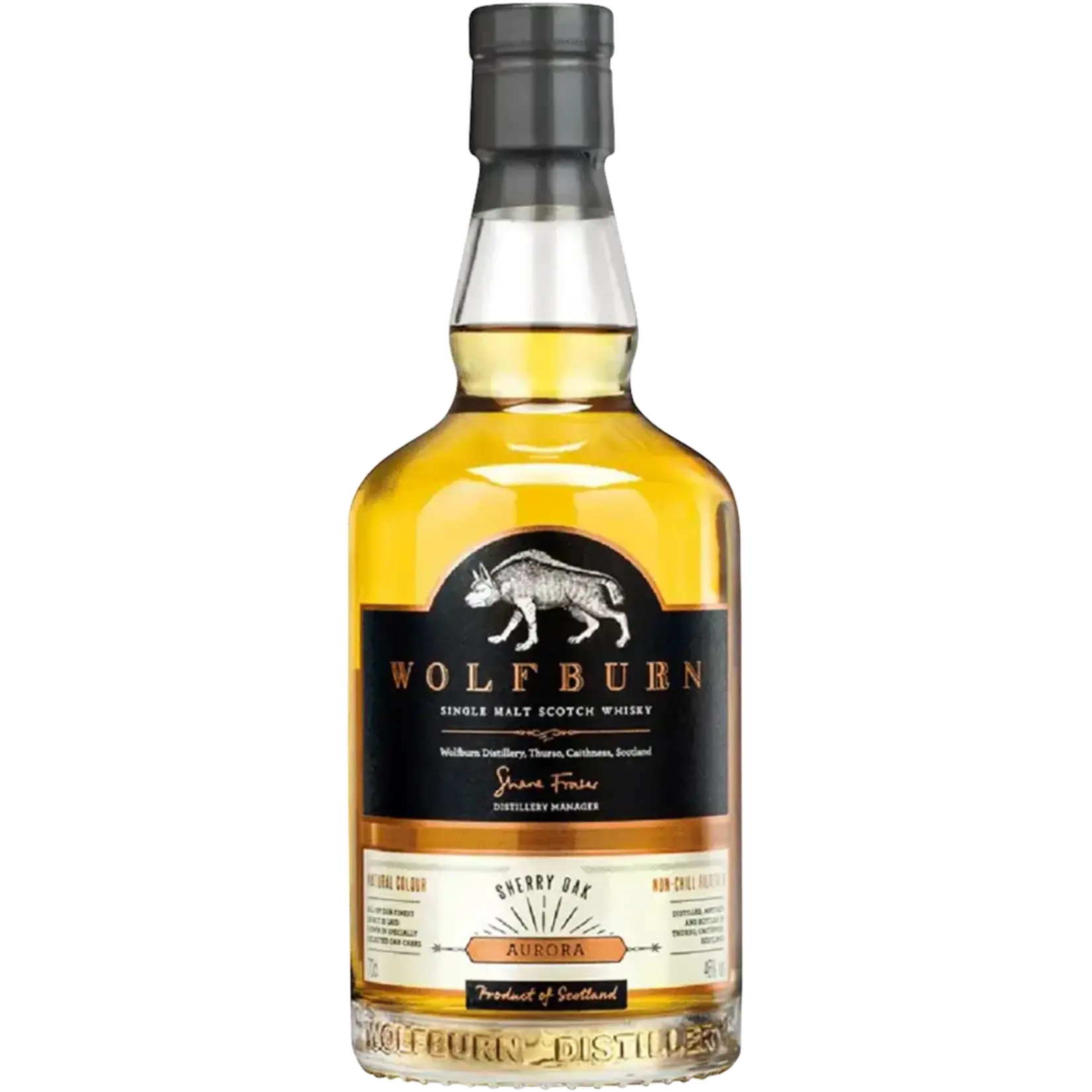 Wolfburn Distillery / Aurora Sherry Oak Single Malt Scotch Whisky / 700mL