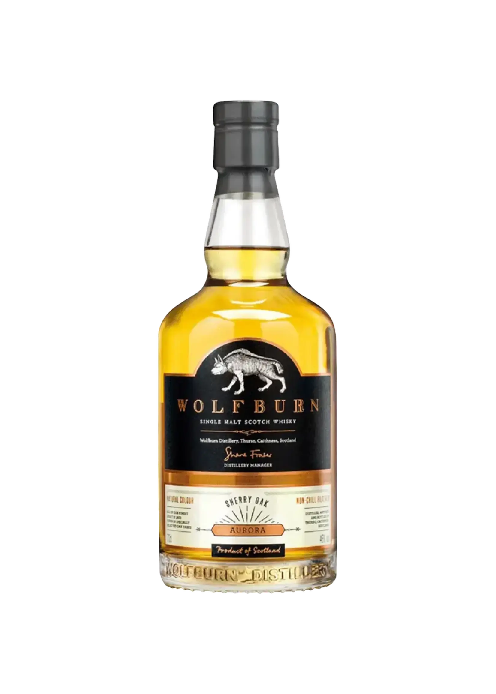 Wolfburn Distillery / Aurora Sherry Oak Single Malt Scotch Whisky / 700mL