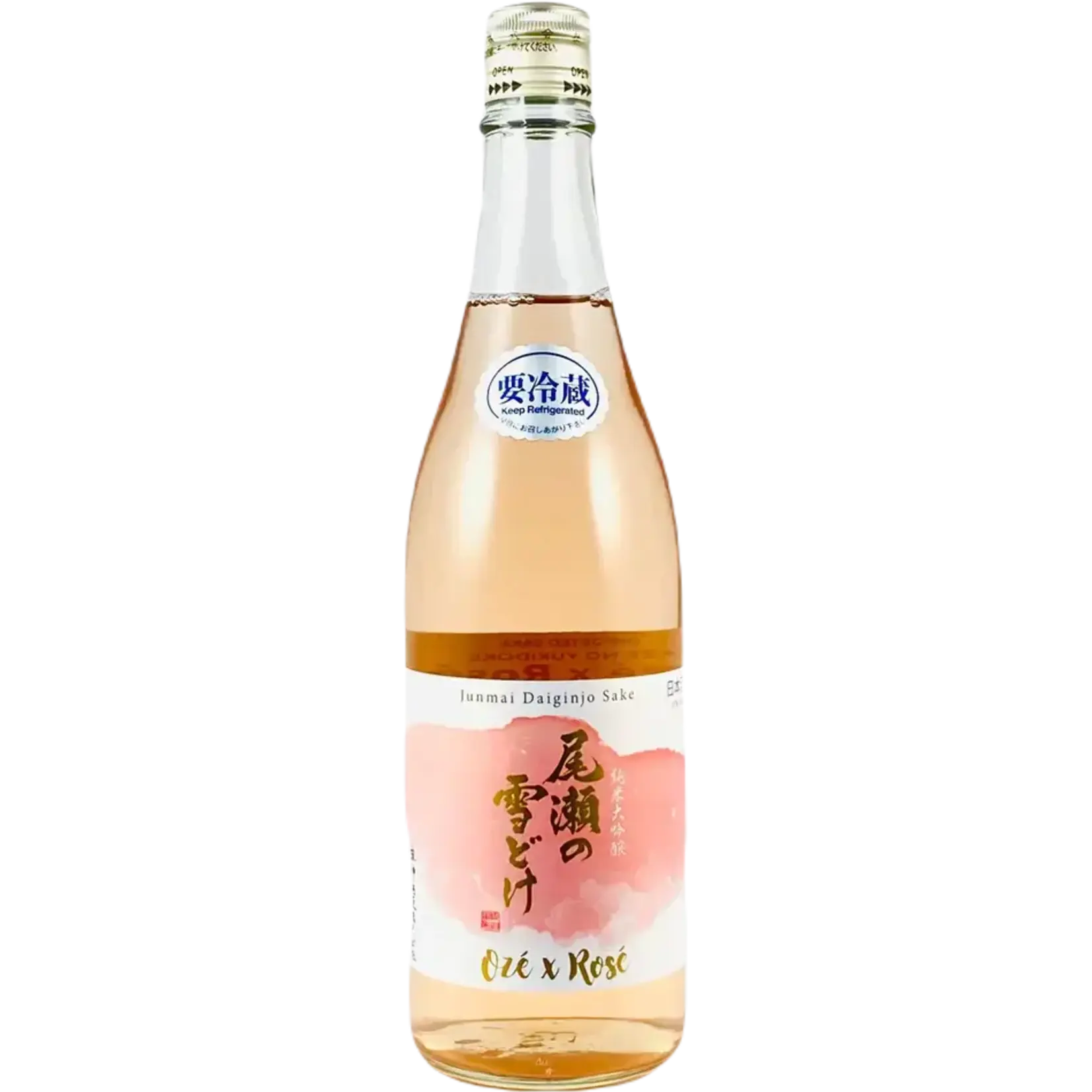 Oze no Yukidoke Oze no Yukidoke / Oze X Rose Junmai Daiginjo Sake / 720mL