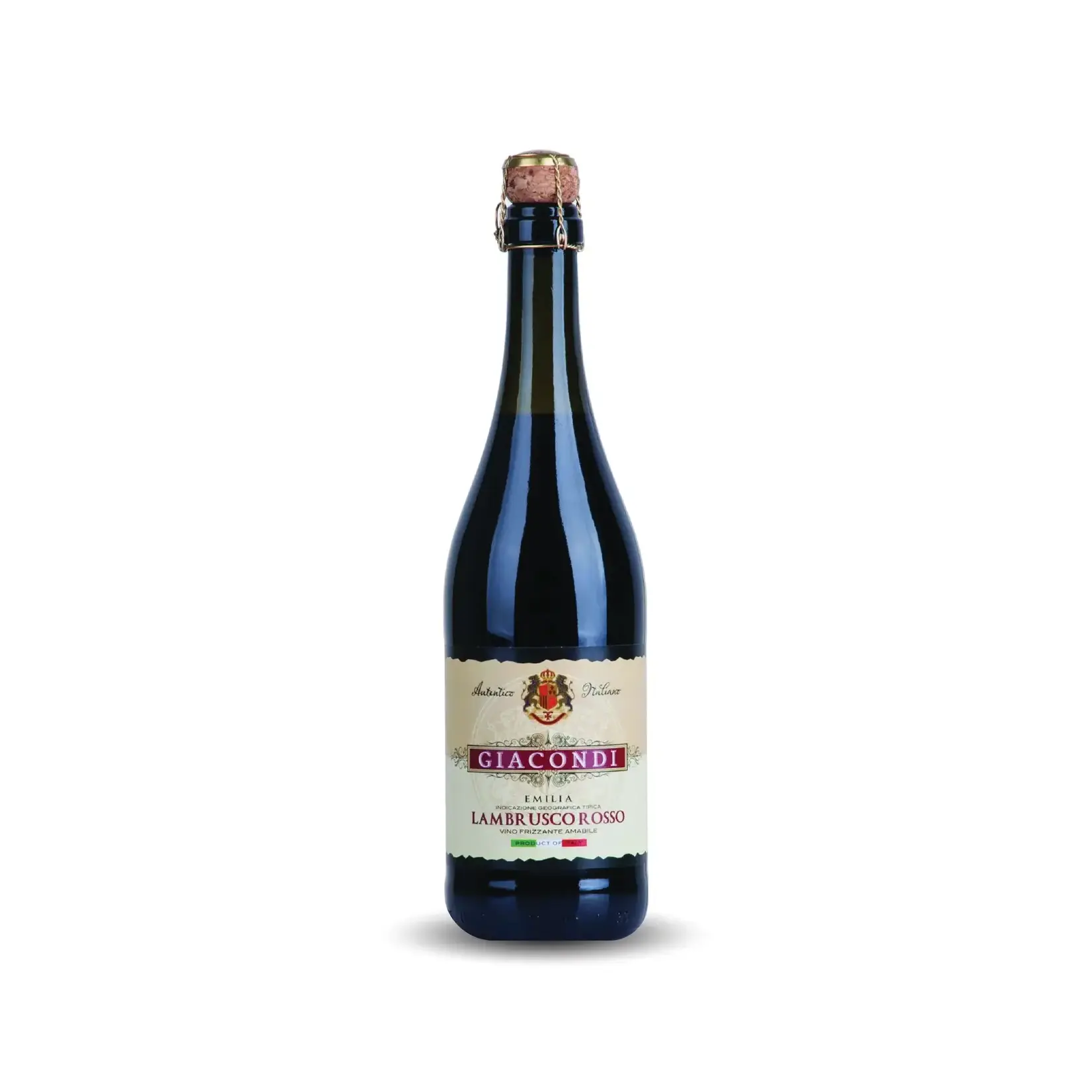 Giacondi / Lambrusco Rosso Emilia IGT / 750mL