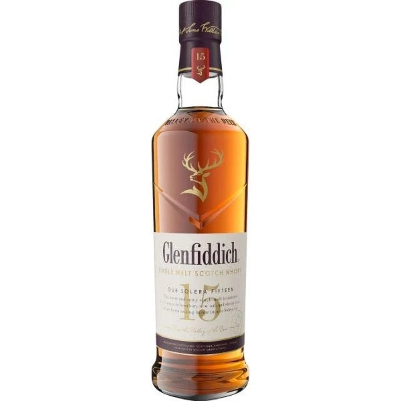 Glenfiddich Glenfiddich / 15 Year Old Solera Single Malt Scotch Whisky / 750mL