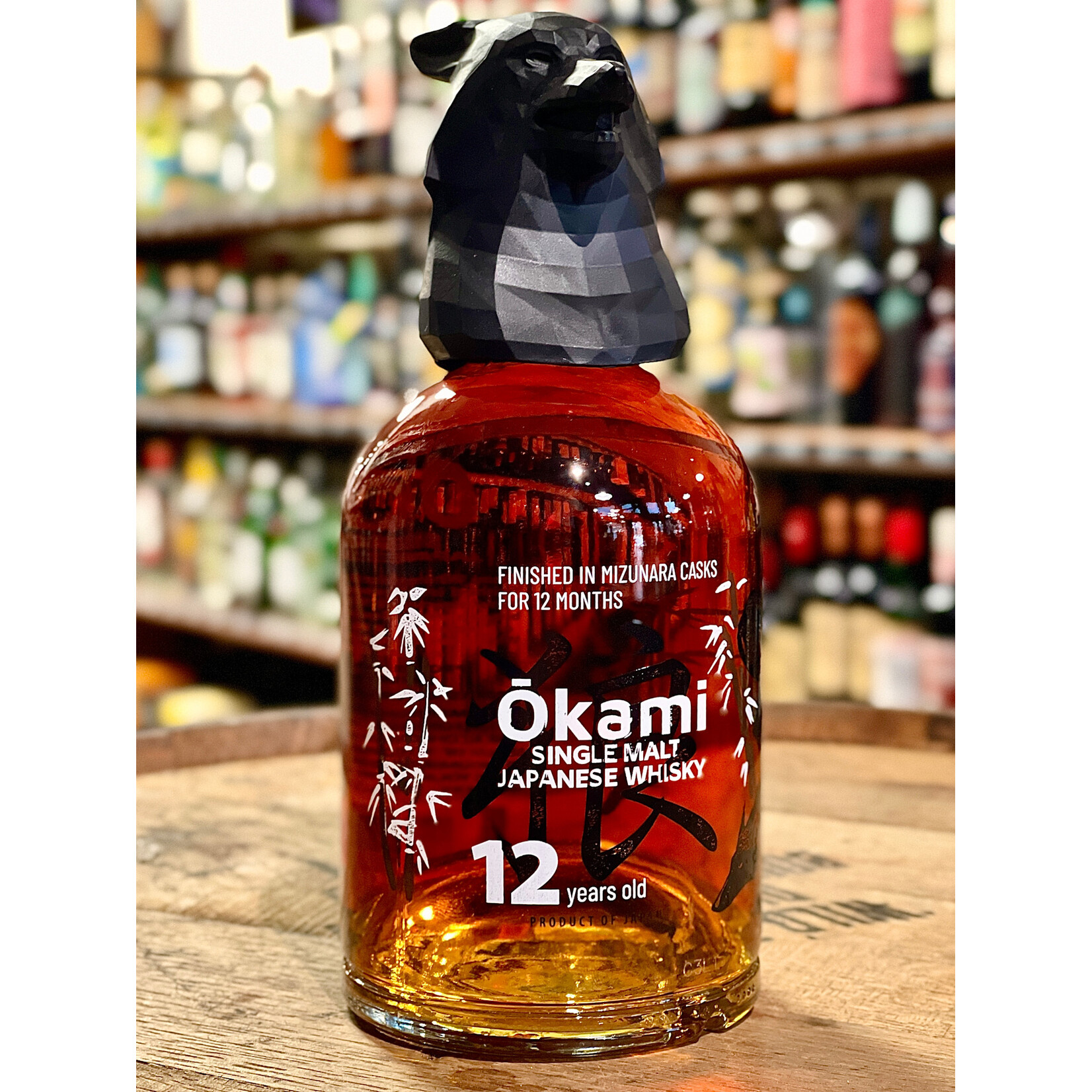 Okami / 12 Year Old Single Malt Japanese Whisky / 750mL