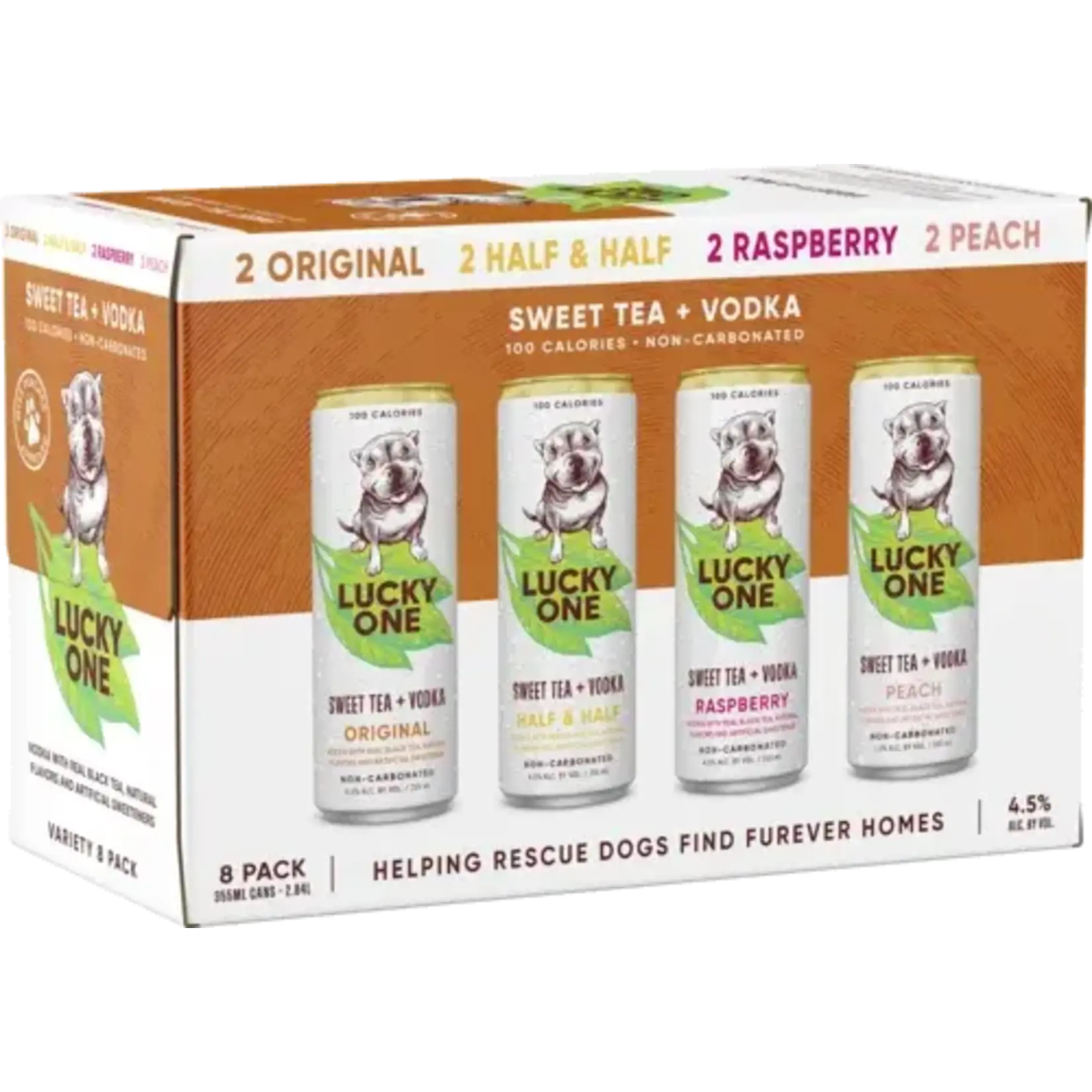 High Noon High Noon / Lucky One Sweet Tea Vodka Variety Pack / 8x 12oz Cans