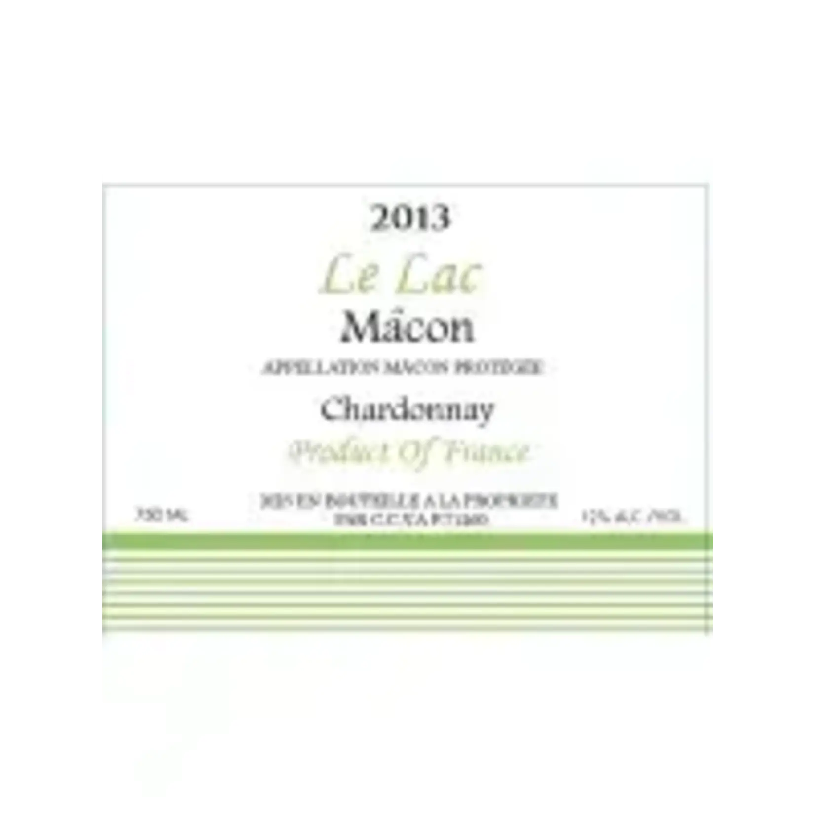 Le Lac / Macon Chardonnay / 750mL