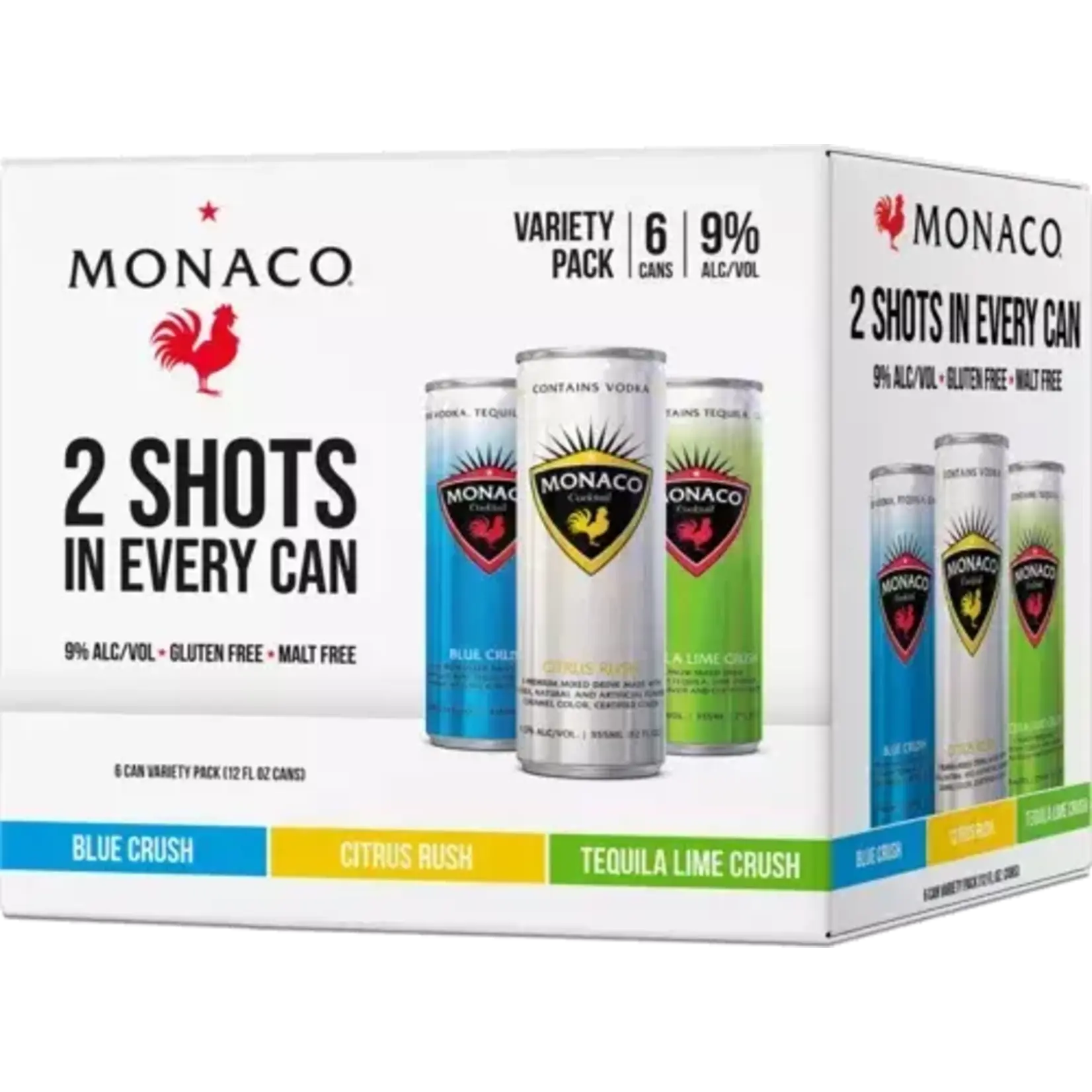 Monaco Monaco / Variety Pack / 6x 12oz Cans
