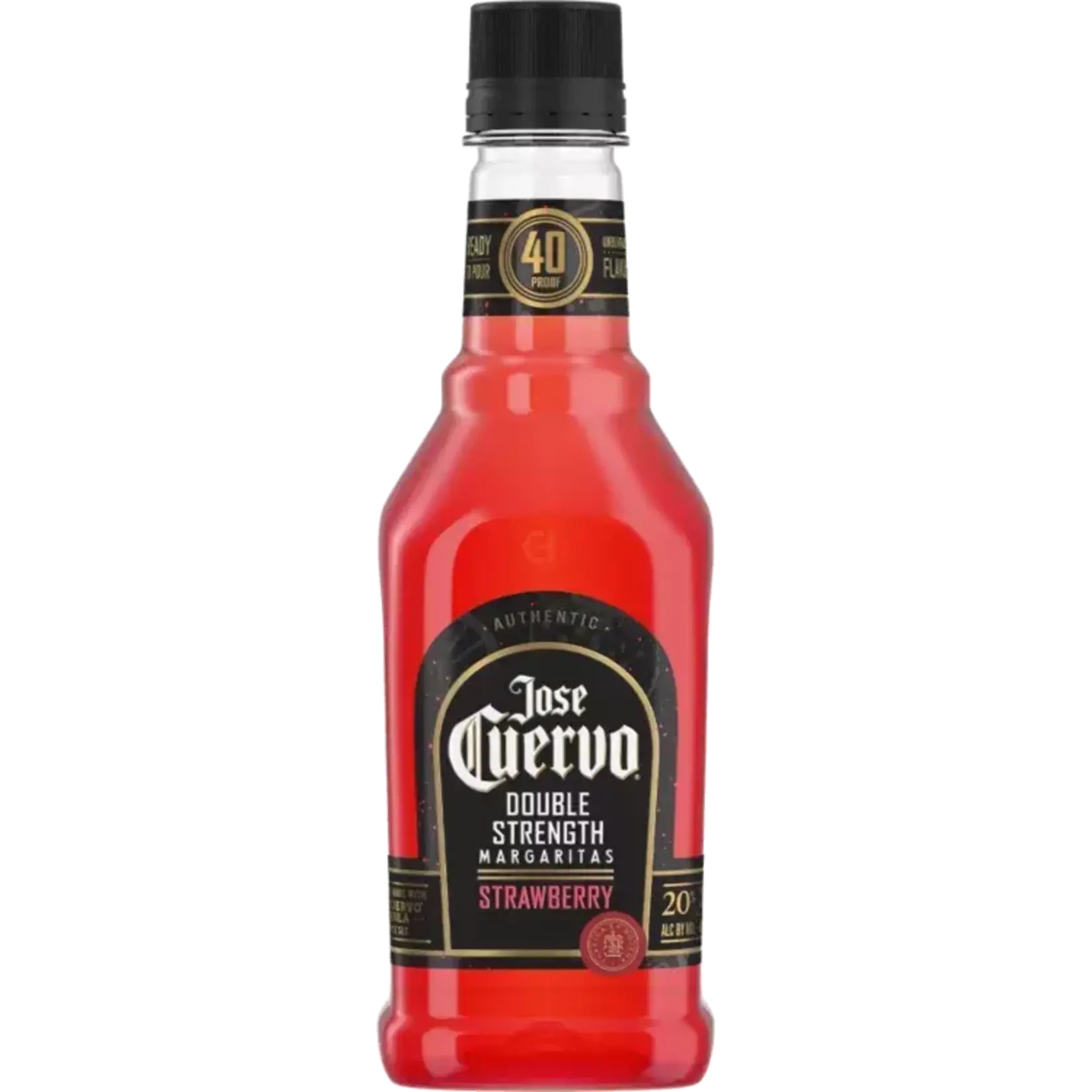 Jose Cuervo Jose Cuervo / Authentic Double Strength Strawberry Lime Margarita / 375mL
