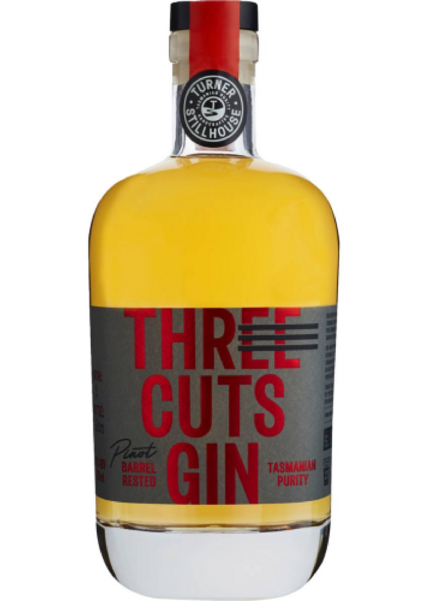 Turner Stillhouse / Three Cuts Pinot Barrel Rested Gin / 700mL