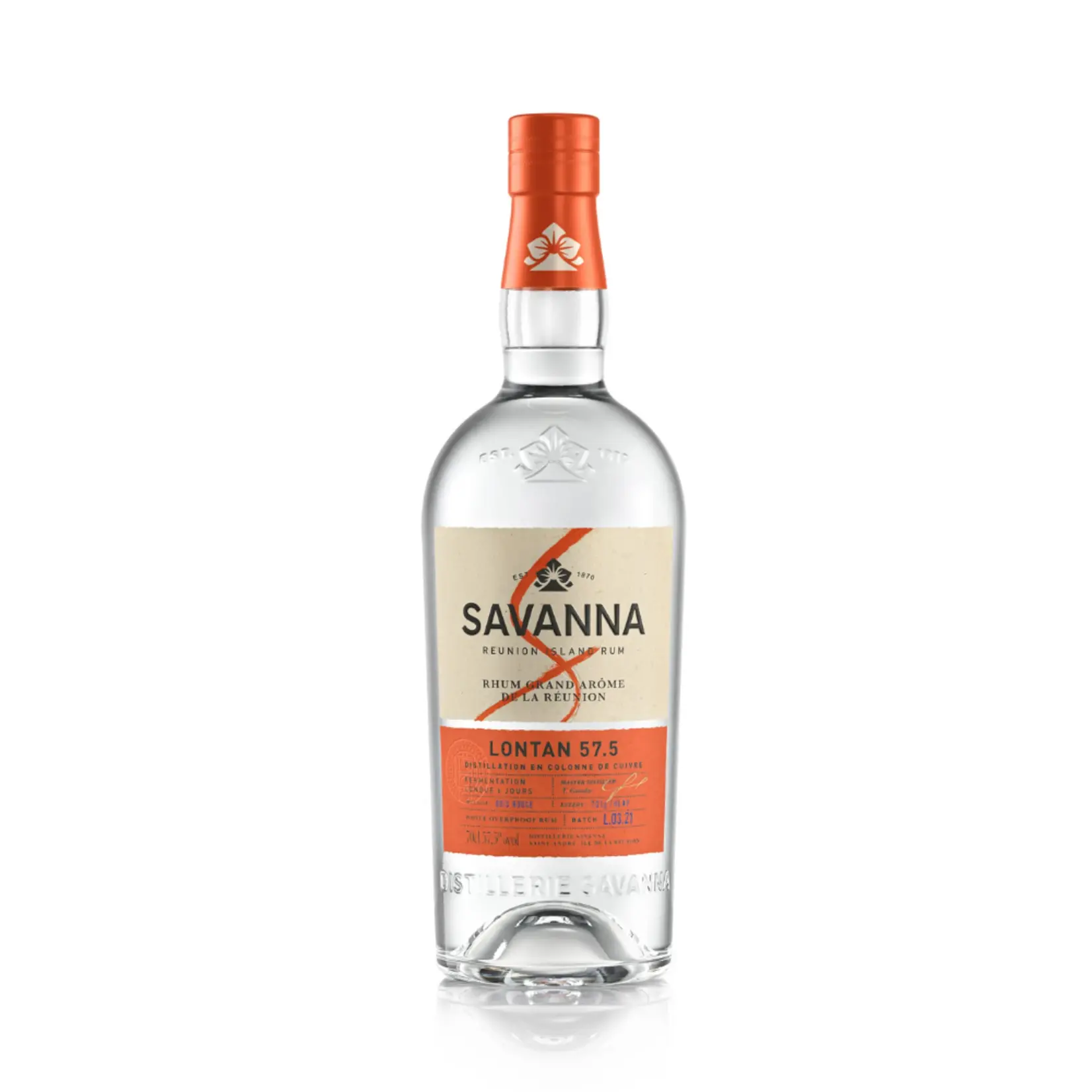 Distillerie de Savanna / Grand Arome Lontan Rhum Traditionnel / 750mL