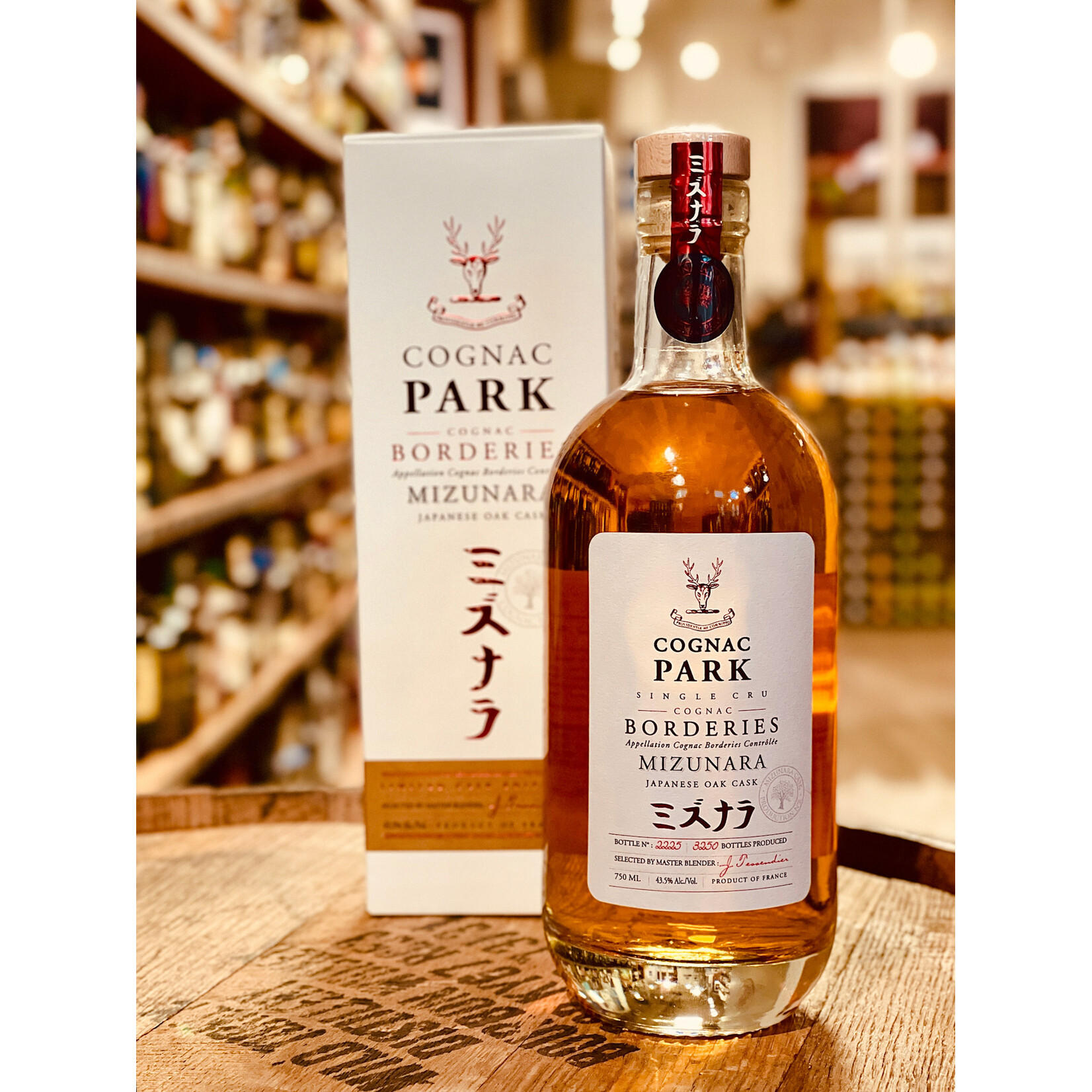Cognac Park Cognac Park / Borderies Mizunara Japanese Oak Cask Finish Single Cru Cognac / 750mL