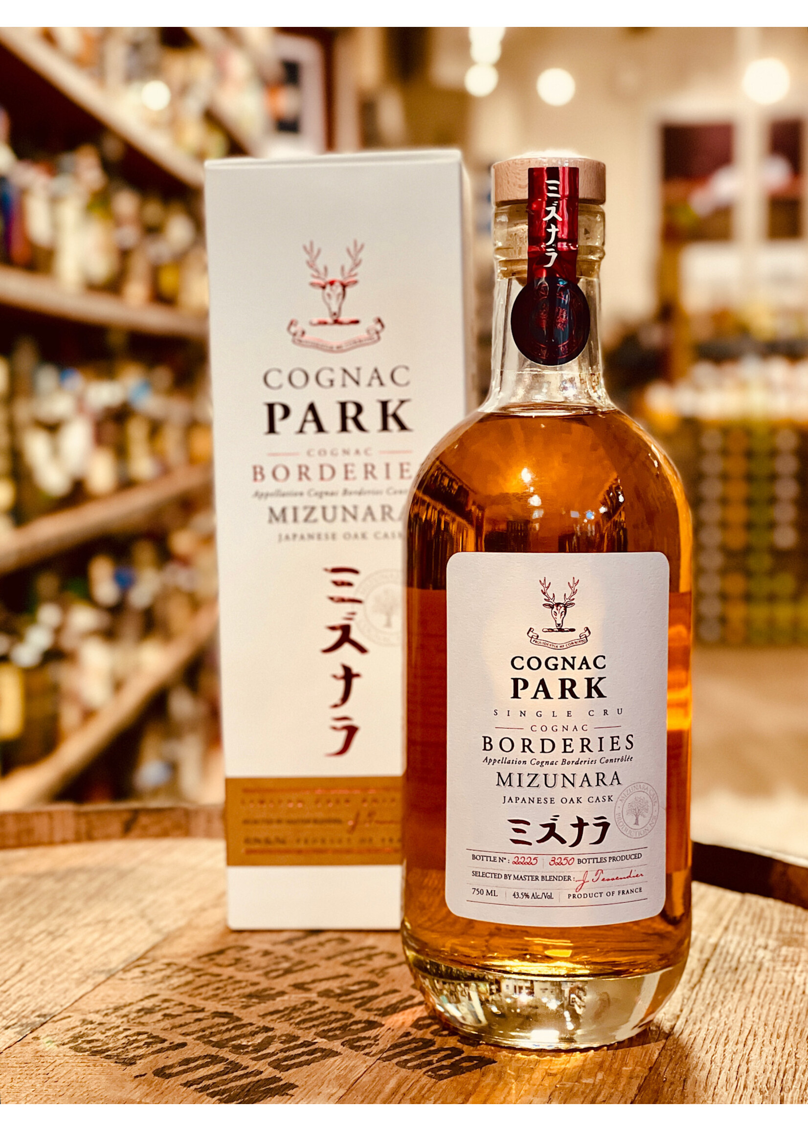 Cognac Park Cognac Park / Borderies Mizunara Japanese Oak Cask Finish Single Cru Cognac / 750mL