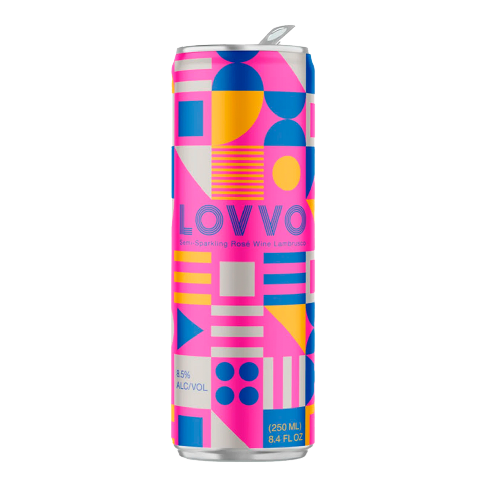 Lovvo / Lambrusco dell'Emilia Semi-Sparkling Rose Wine / 250mL Single Can