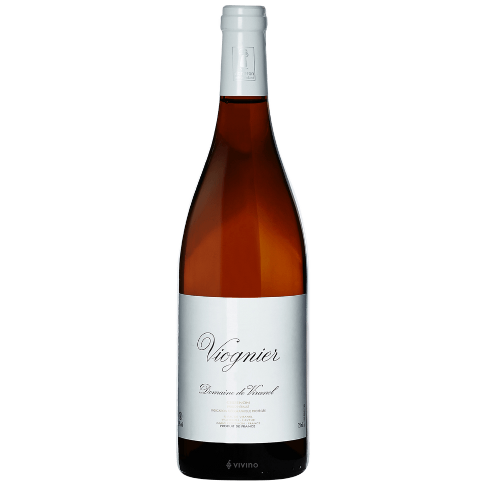 Domaine de Viranel / Pays D'Herault Cessenon Viognier / 750mL