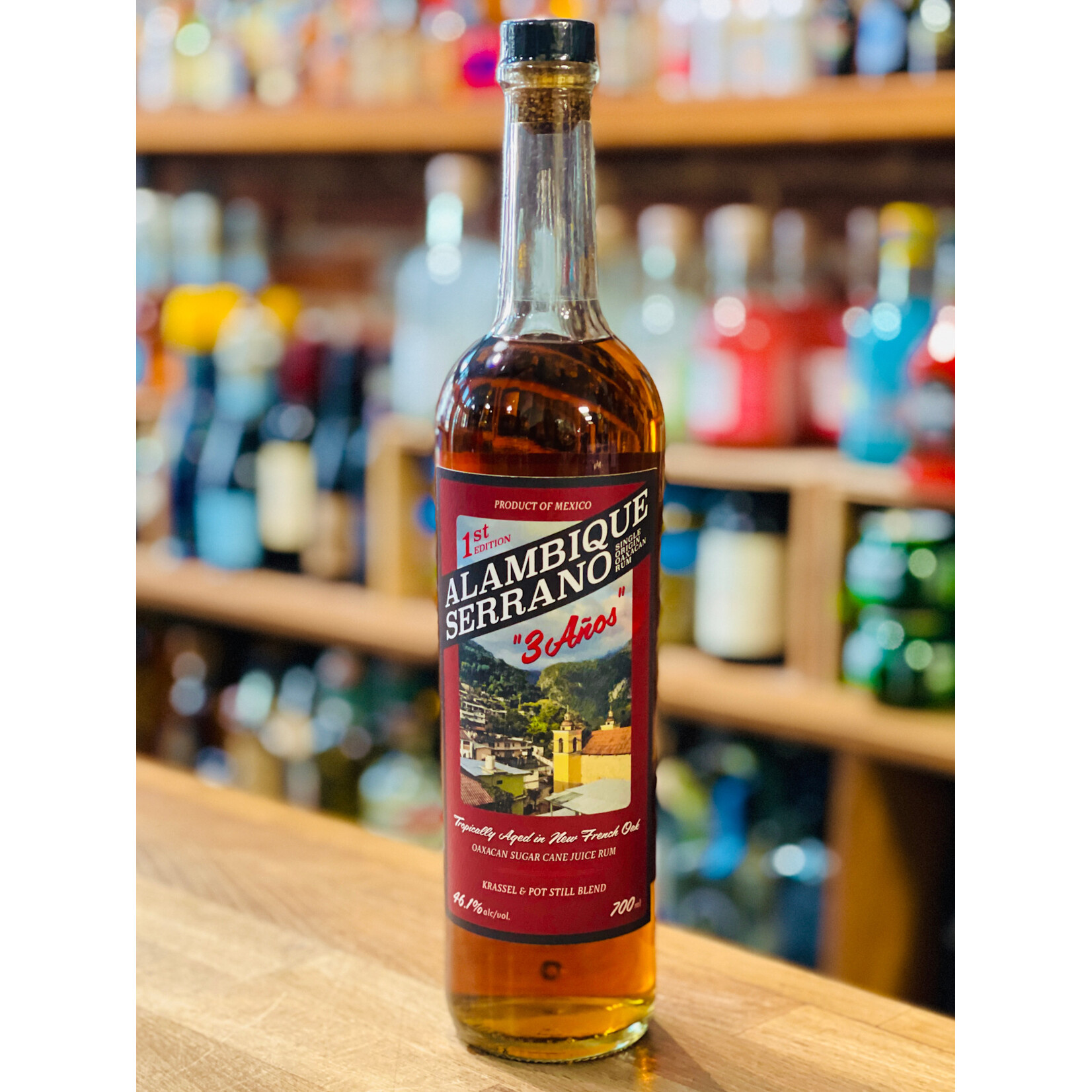 Alambique Serrano / 1st Edition 3 Anos Single Origin Oaxacan Rum / 700mL