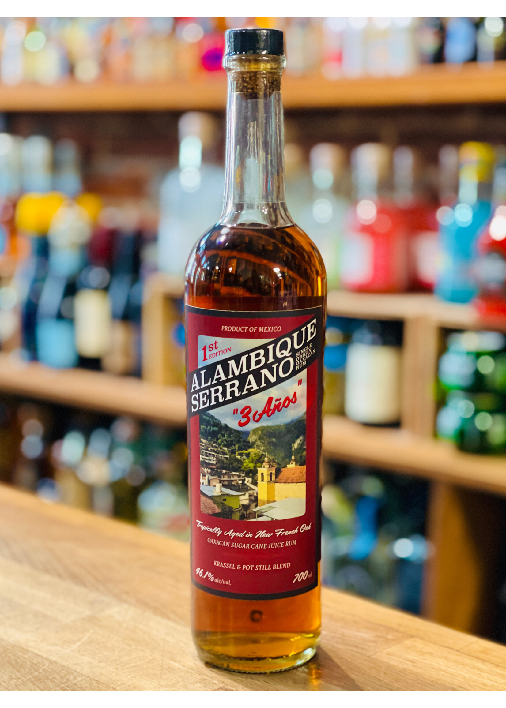 Alambique Serrano / 1st Edition 3 Anos Single Origin Oaxacan Rum / 700mL