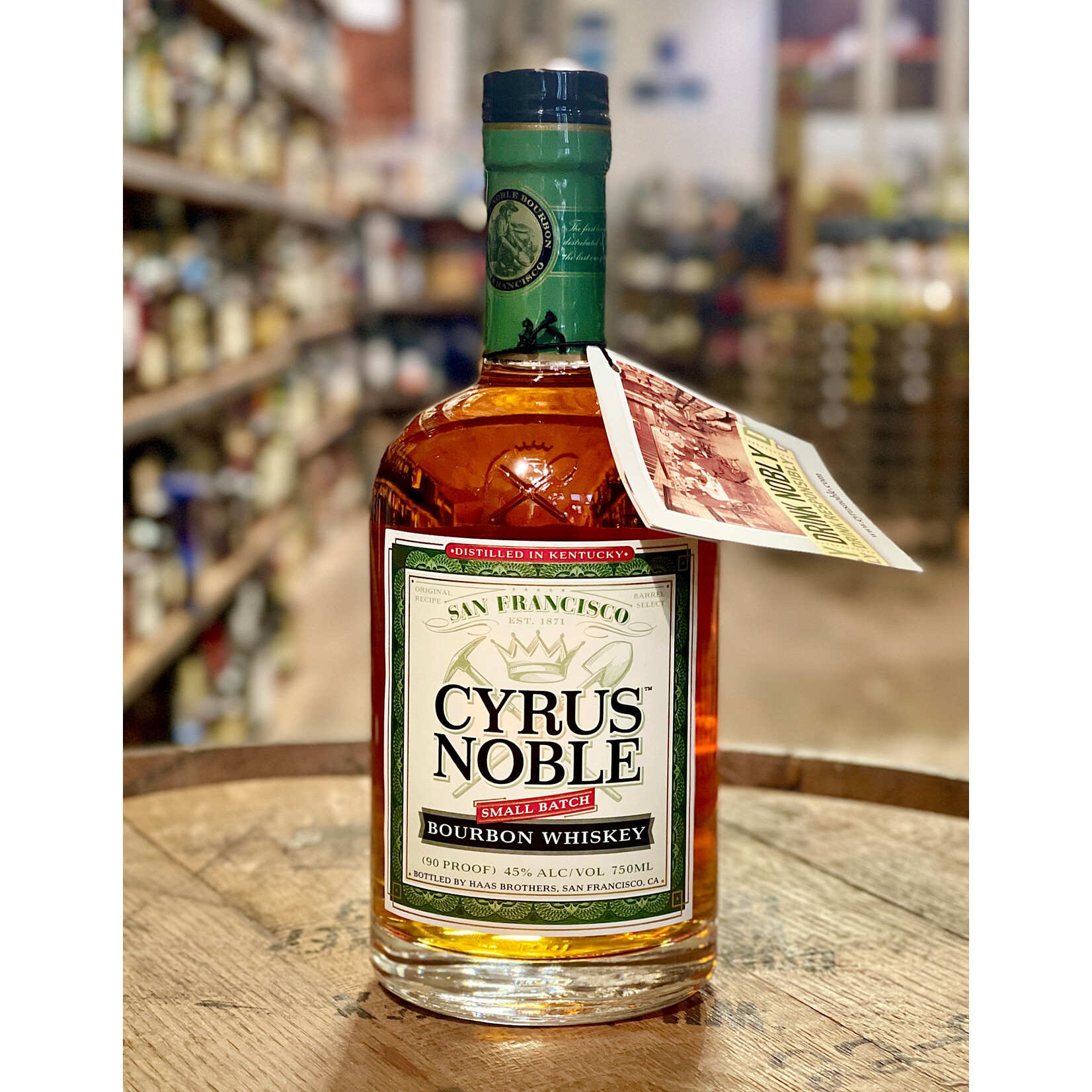 Cyrus Noble / Small Batch Bourbon Whiskey / 750mL