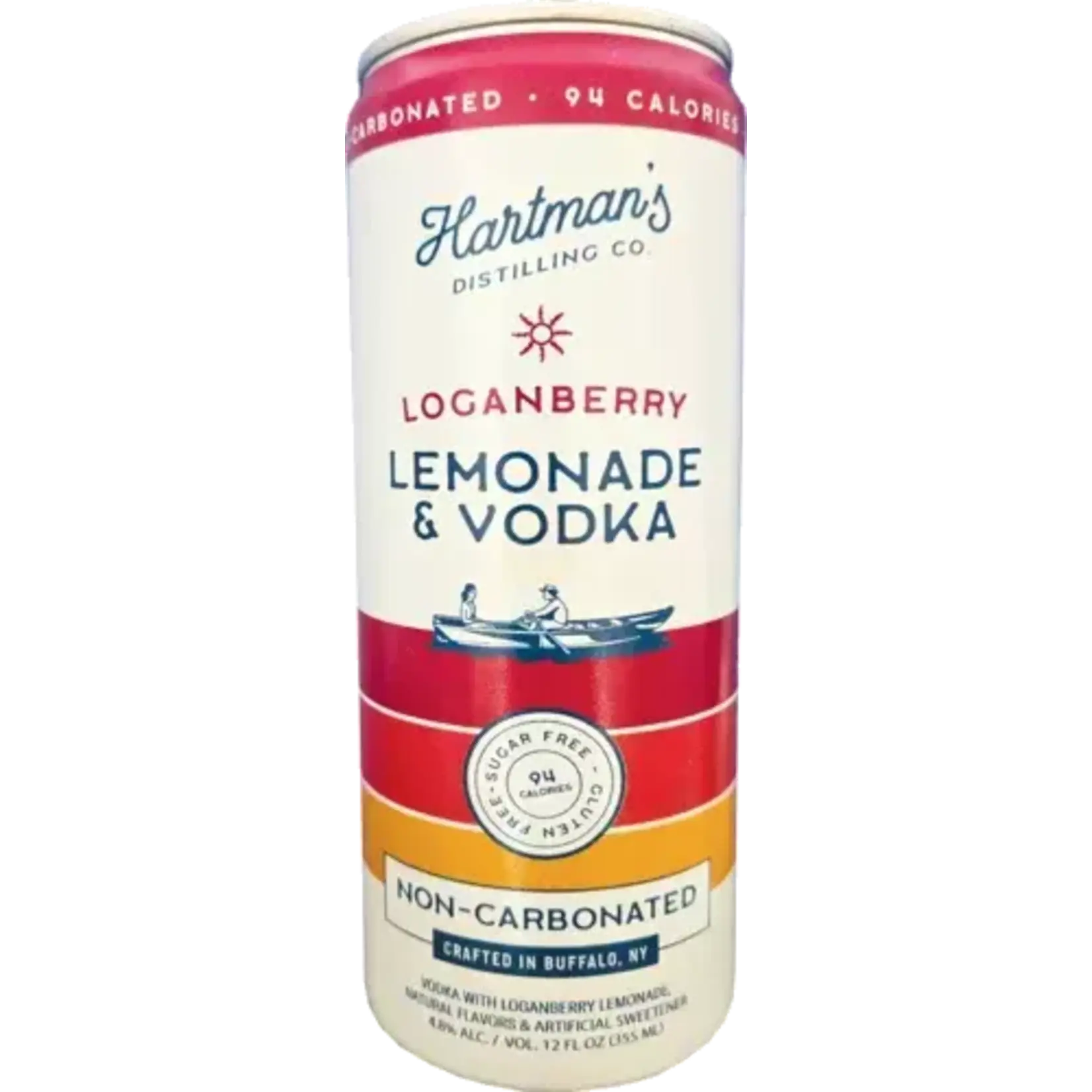 Hartman's Distilling Co. / Loganberry Lemonade & Vodka / Single 12oz Can