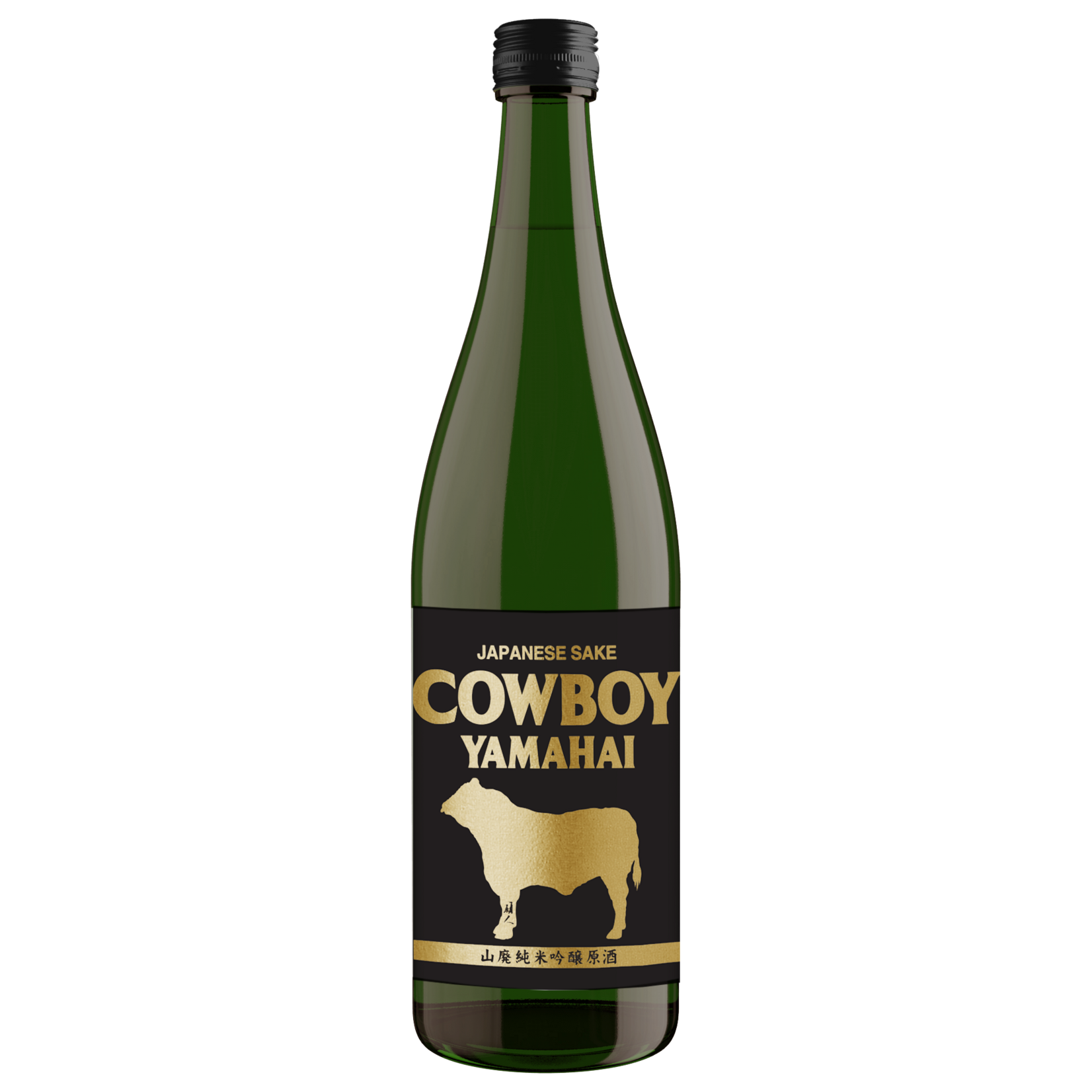 Shiokawa / Cowboy Yamahai Junmai Ginjo Genshu Sake / 720mL
