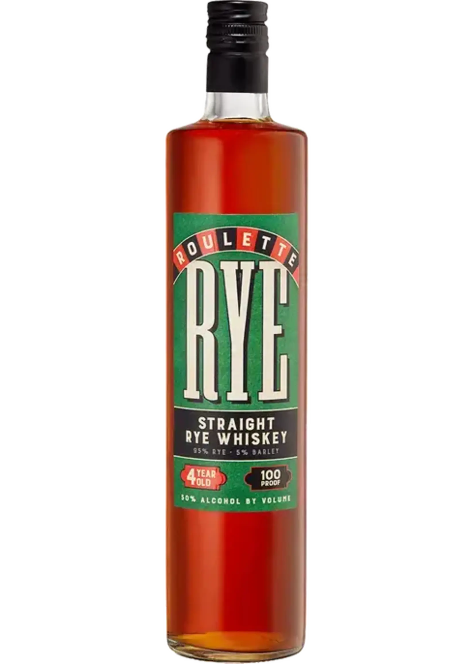 Roulette / 4 Year Old Straight Rye Whiskey / 700mL