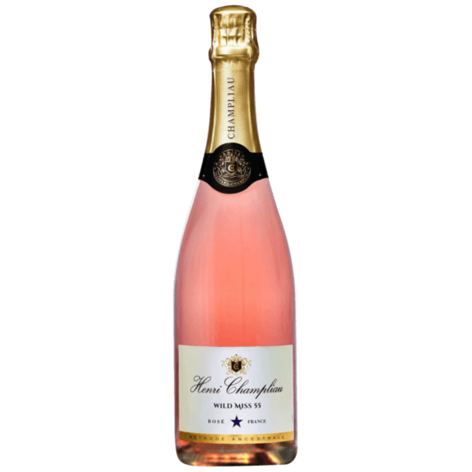 Henri Champliau / Méthode Ancestrale Wild Miss Rosé Demi-Sec / 750mL