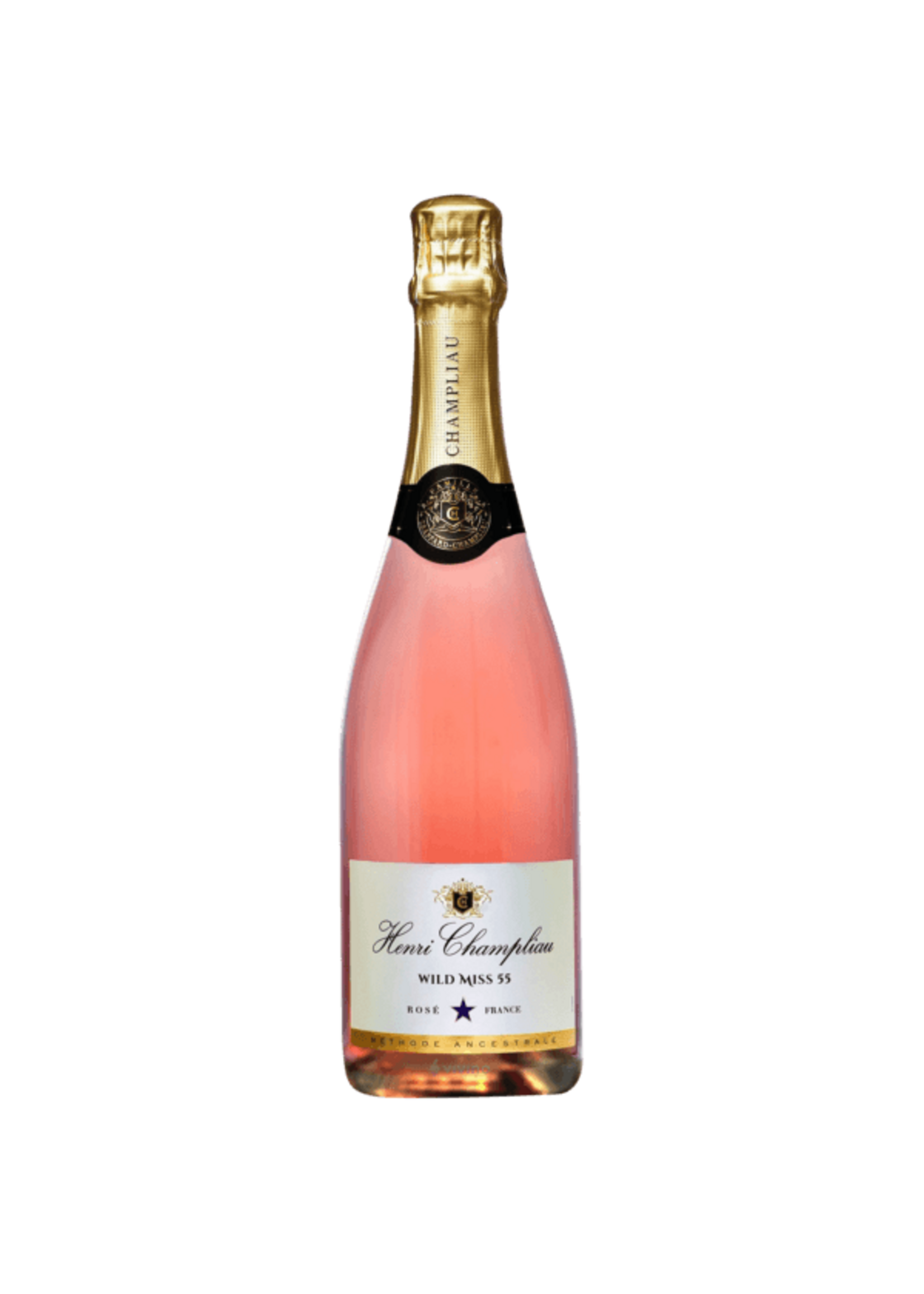 Henri Champliau / Méthode Ancestrale Wild Miss Rosé Demi-Sec / 750mL