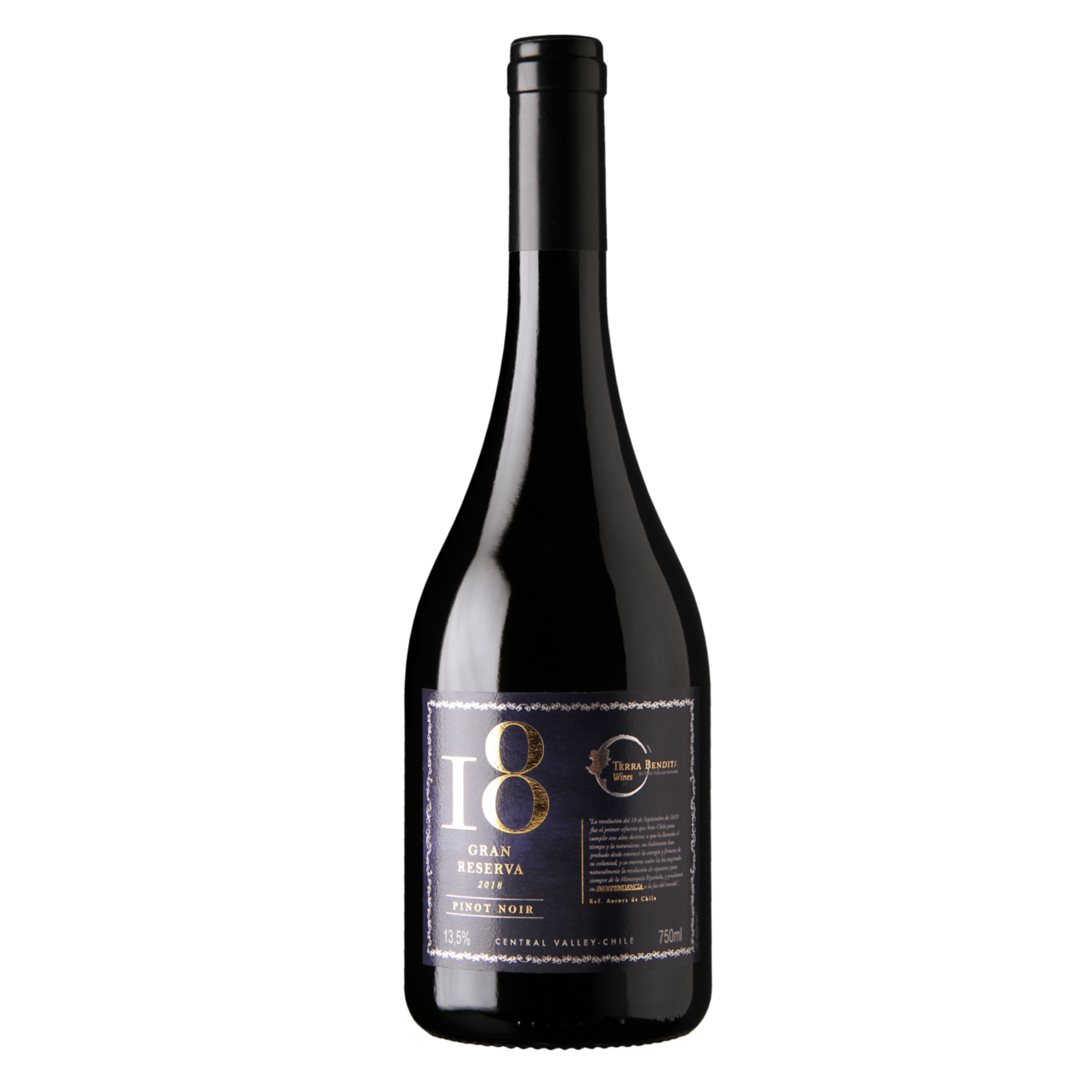 Terra Bendita / 18 Gran Reserva Pinot Noir / 750mL