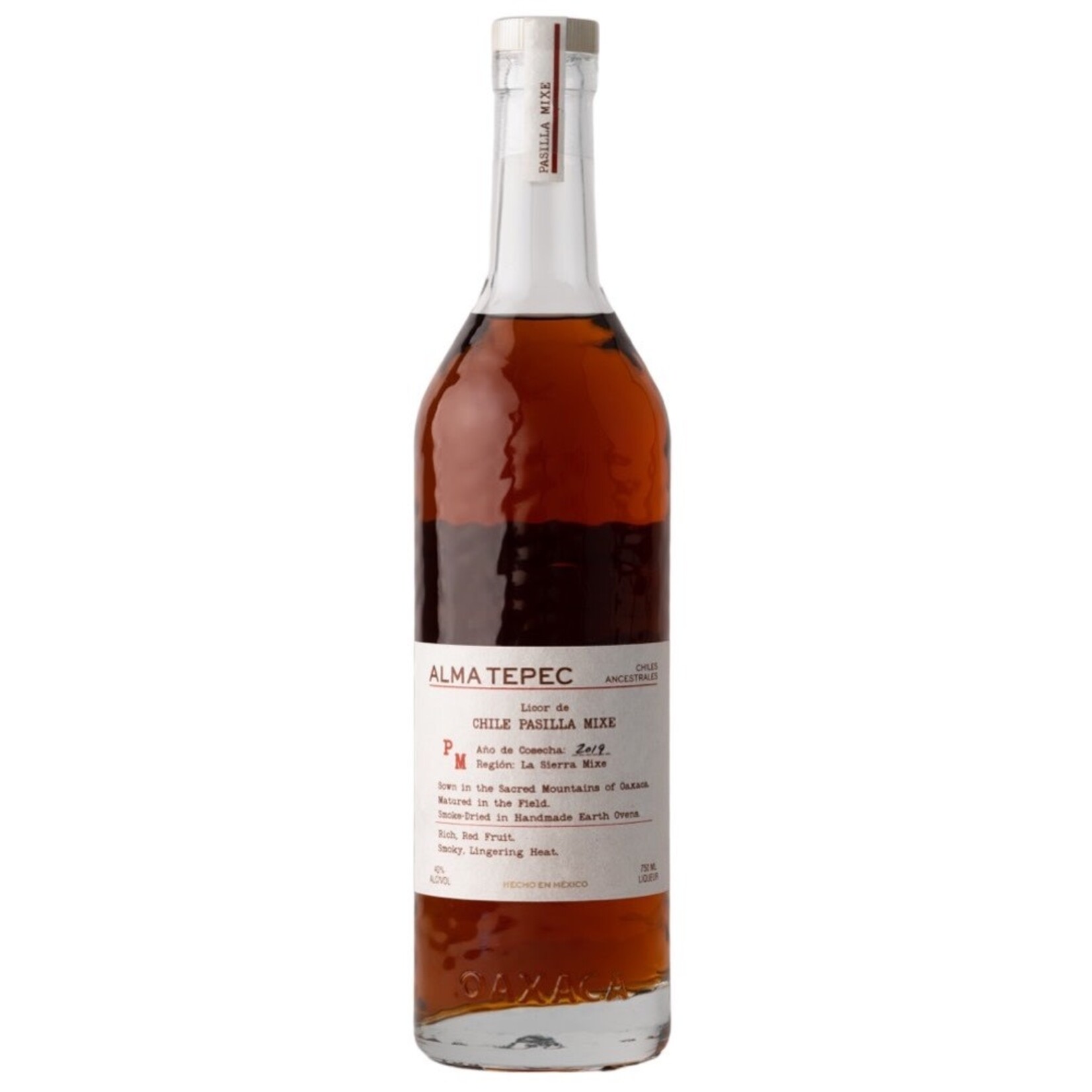 Alma Tepec / Licor De Chile Pasilla Mixe 80 Proof / 750mL
