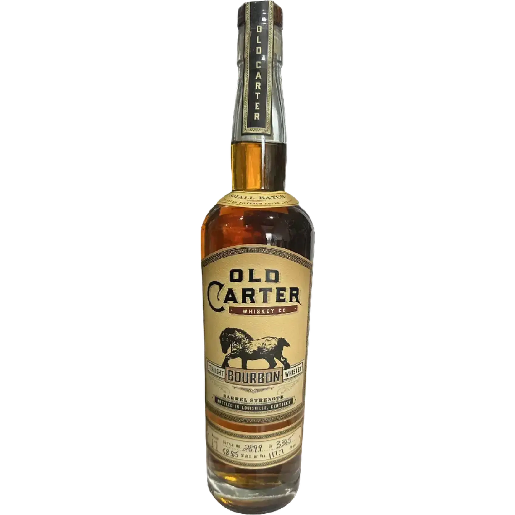 Old Carter Old Carter / Batch #17 Small Batch Straight Bourbon Whiskey / 750mL