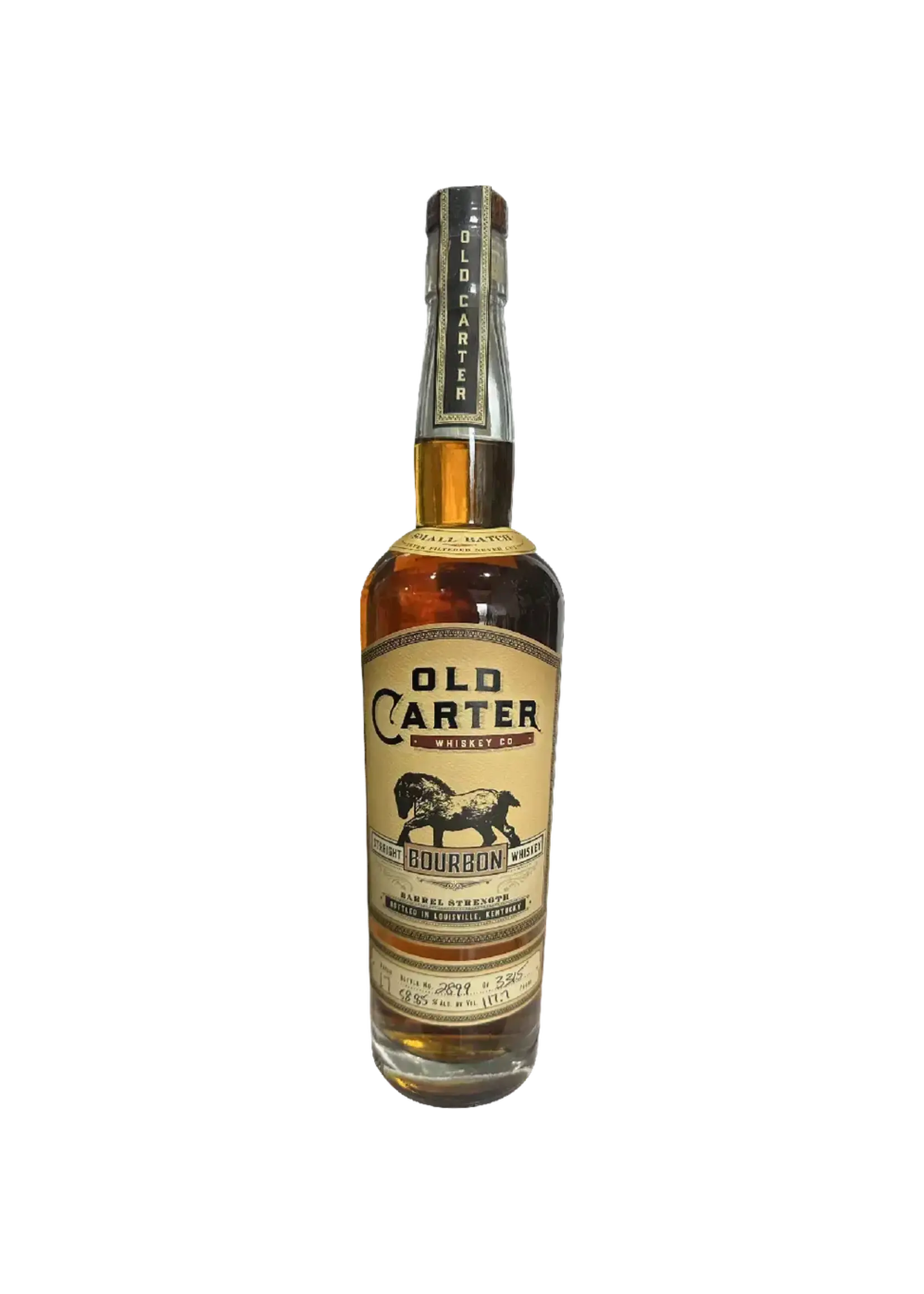 Old Carter Old Carter / Batch #17 Small Batch Straight Bourbon Whiskey / 750mL