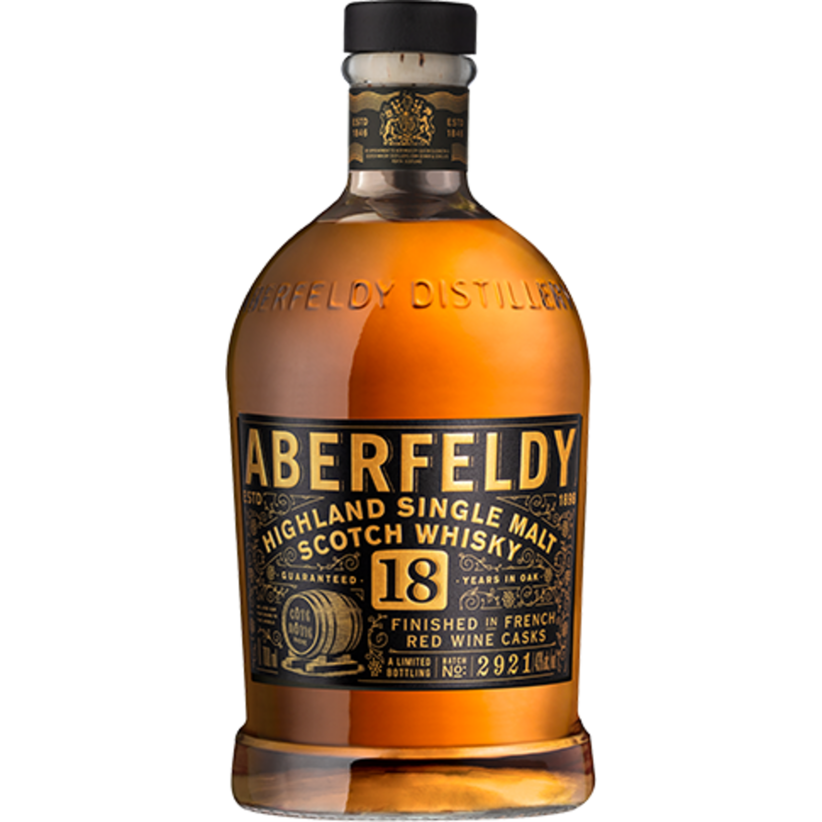 Aberfeldy Aberfeldy / Cote Rotie Cask Finish 18 Year Old Single Malt Scotch Whisky / 750mL