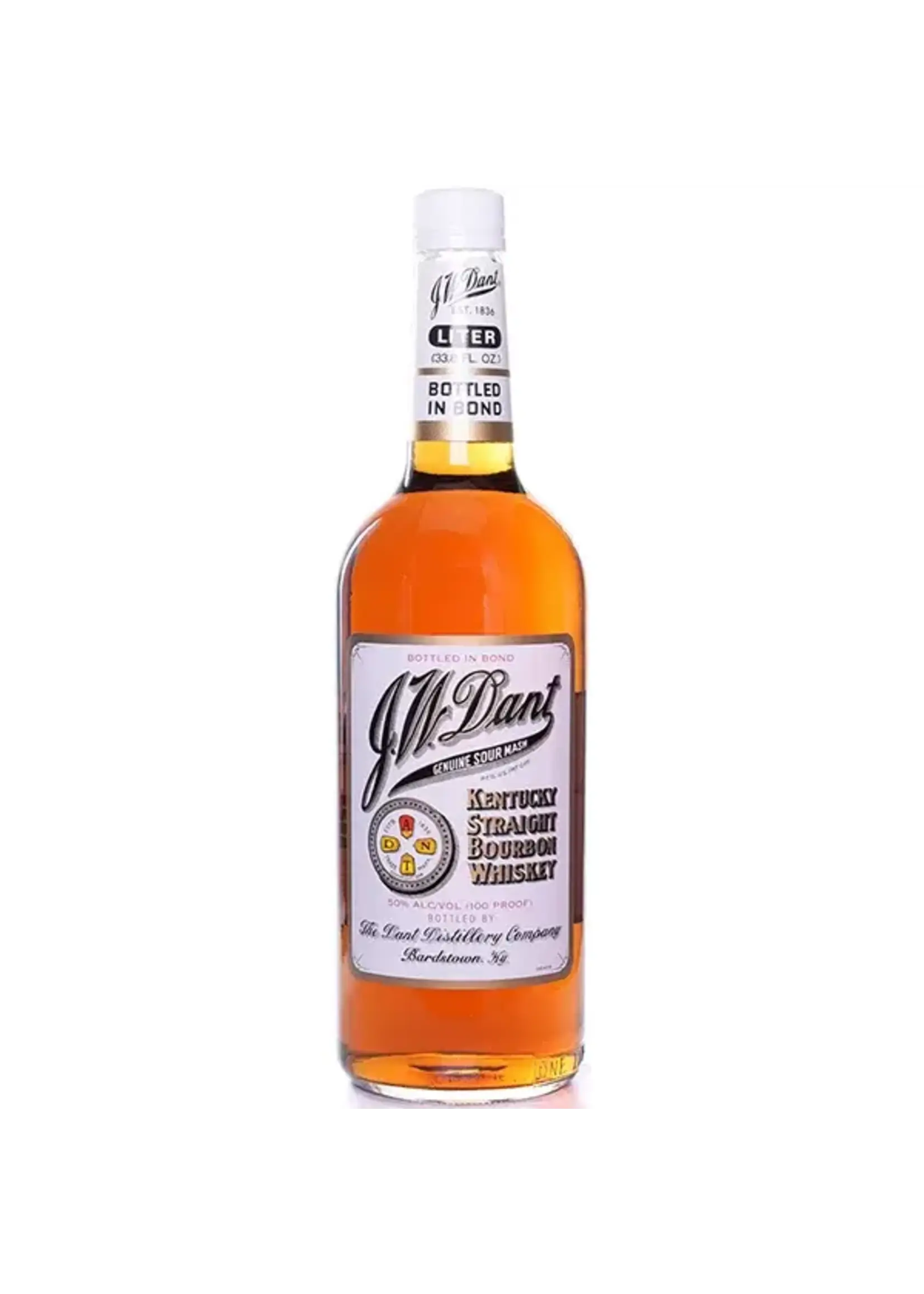 J.W. Dant / Bottled In Bond Kentucky Straight Bourbon Whiskey / 750mL