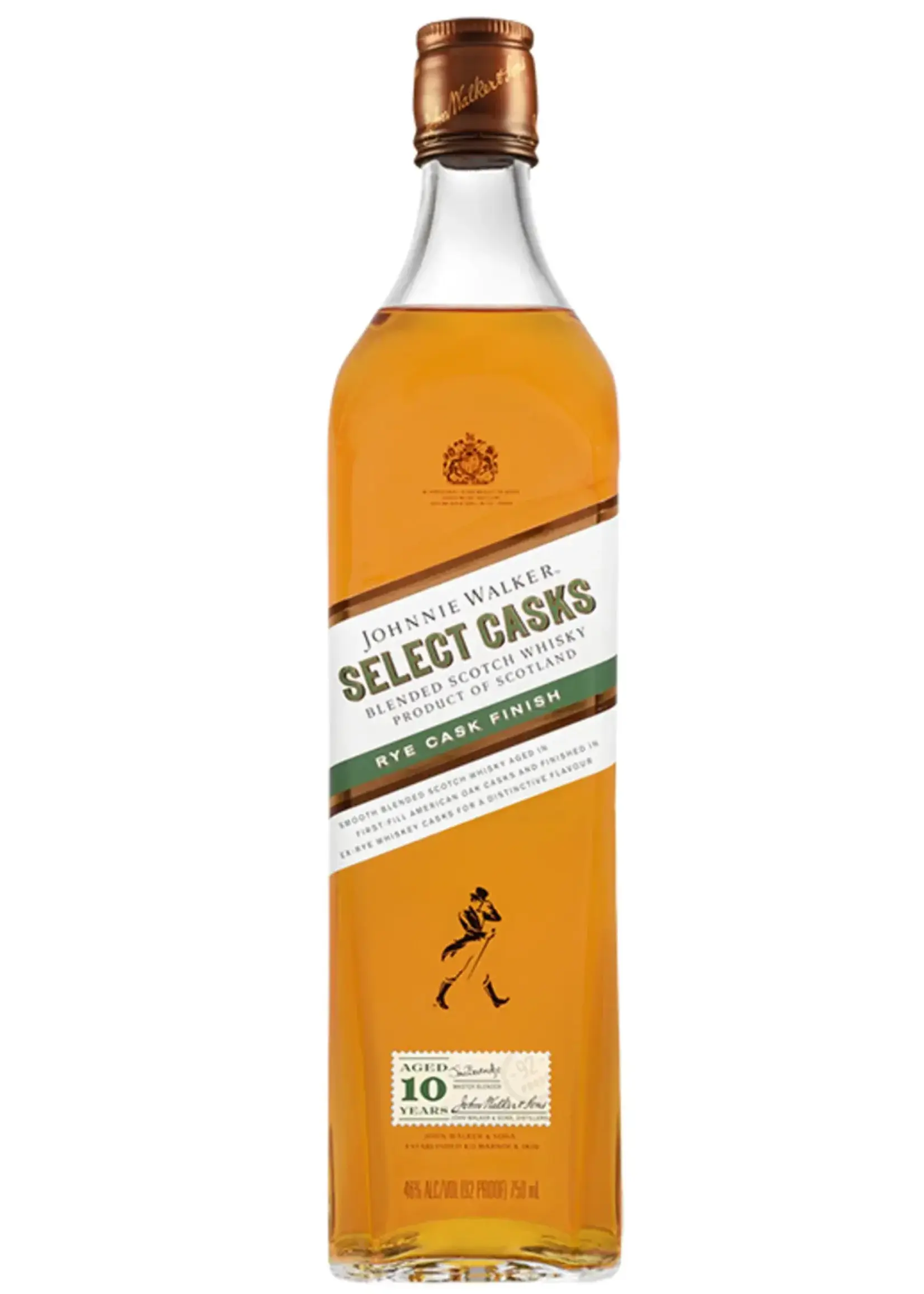 Johnnie Walker Johnnie Walker / Select Casks Rye Cask Finish 10 Year Old Blended Scotch Whisky / 750mL