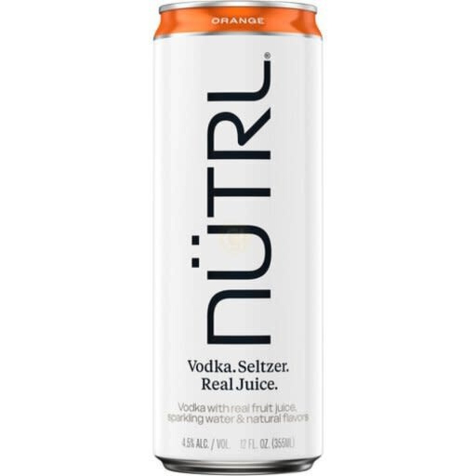 NUTRL NUTRL / Orange Vodka Seltzer / Single 12oz Can