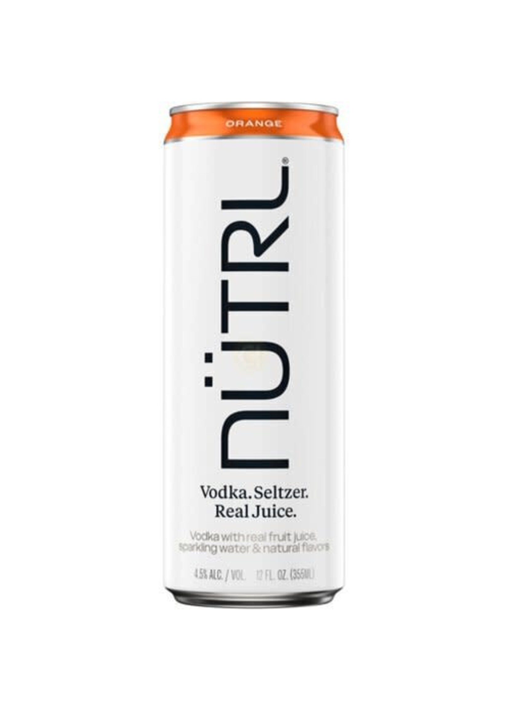 NUTRL NUTRL / Orange Vodka Seltzer / Single 12oz Can
