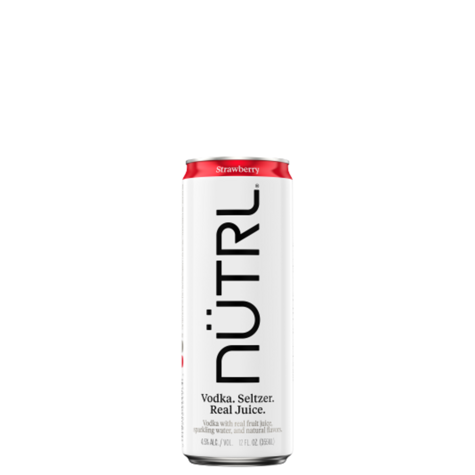 NUTRL NUTRL / Strawberry Vodka Seltzer / Single 12oz Can