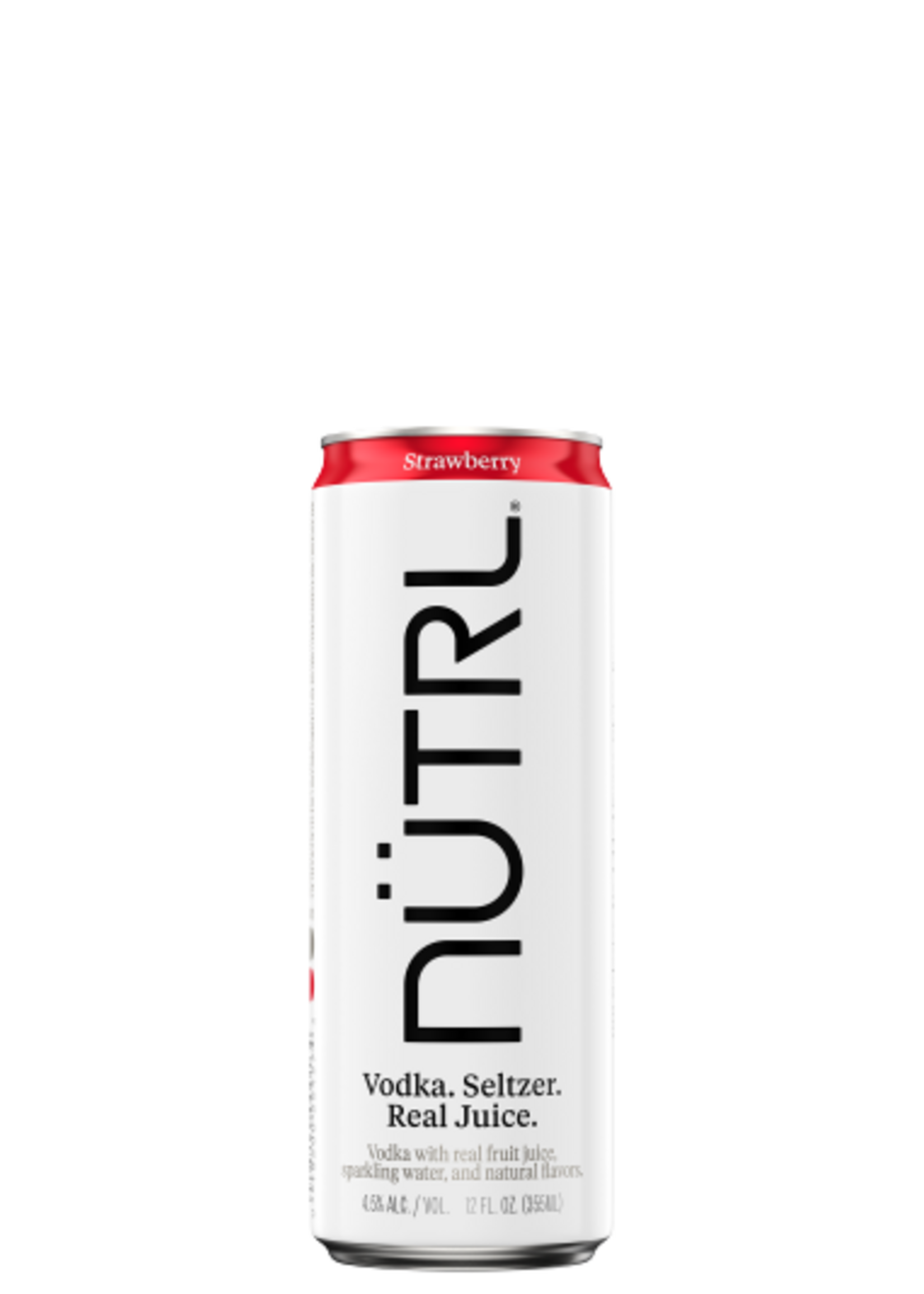 NUTRL NUTRL / Strawberry Vodka Seltzer / Single 12oz Can