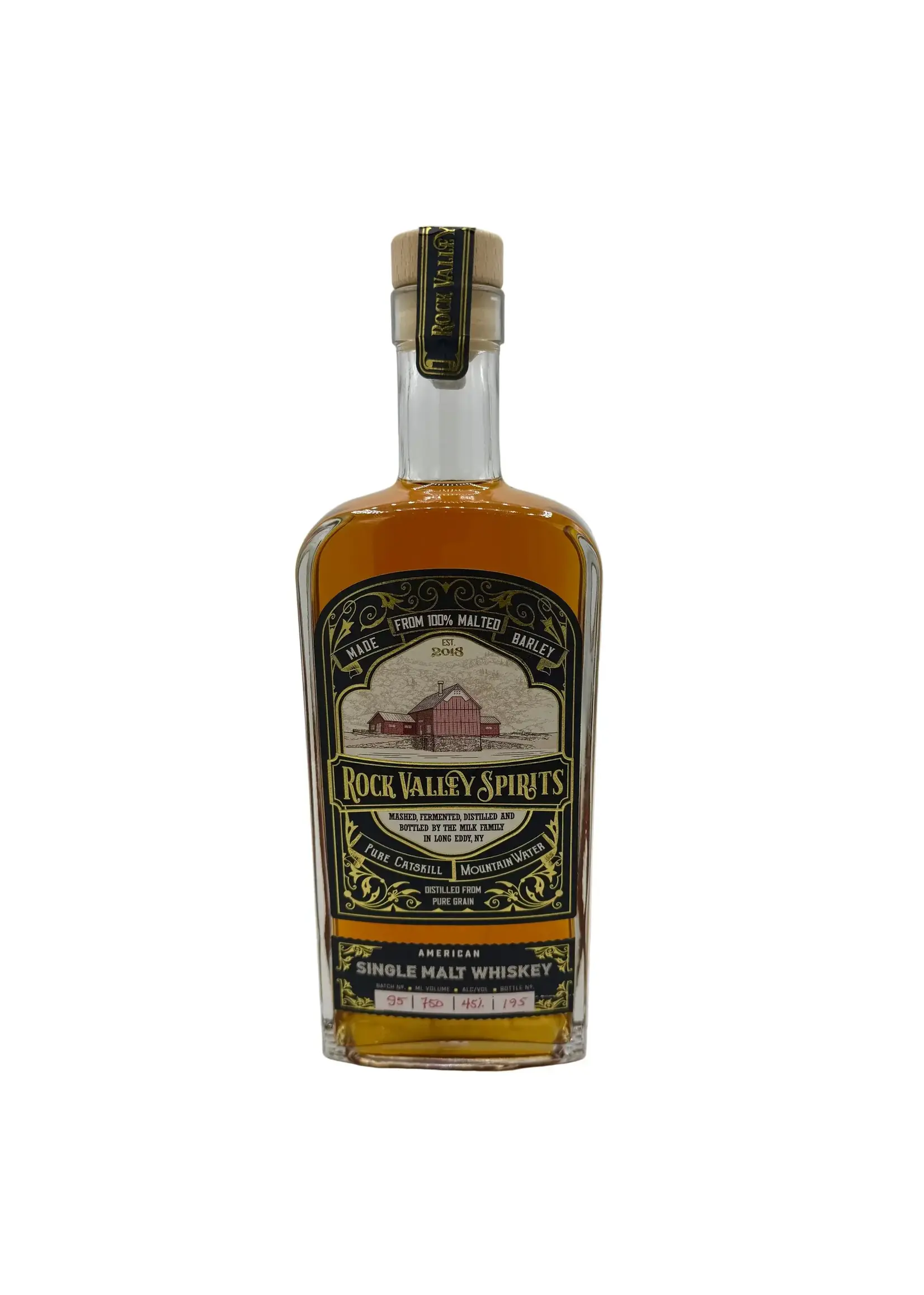 Rock Valley / American Single Malt Whiskey 3 Years Old / 750mL