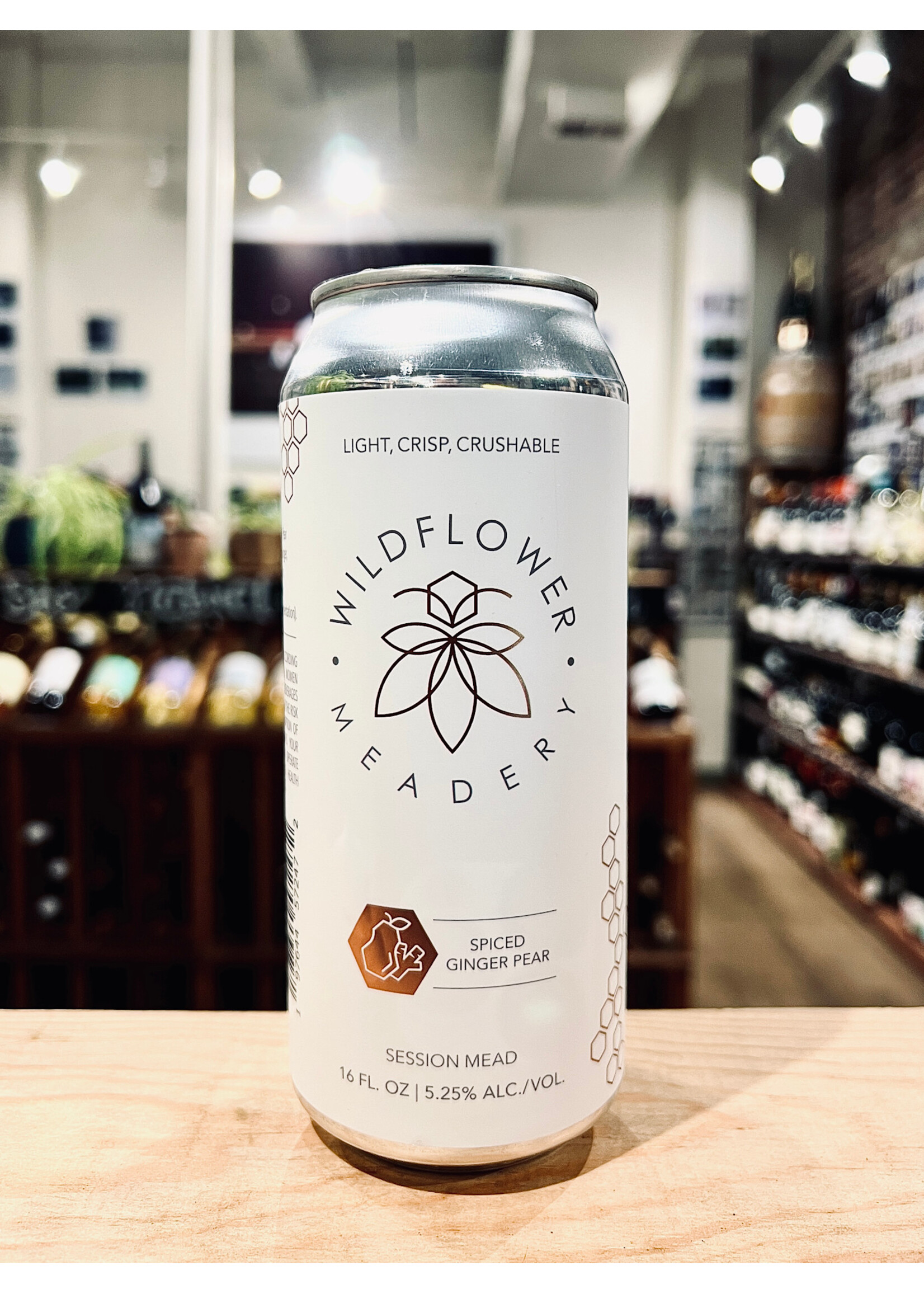 Wildflower Meadery Wildflower Meadery / Spiced Ginger Pear / 16oz Single Can