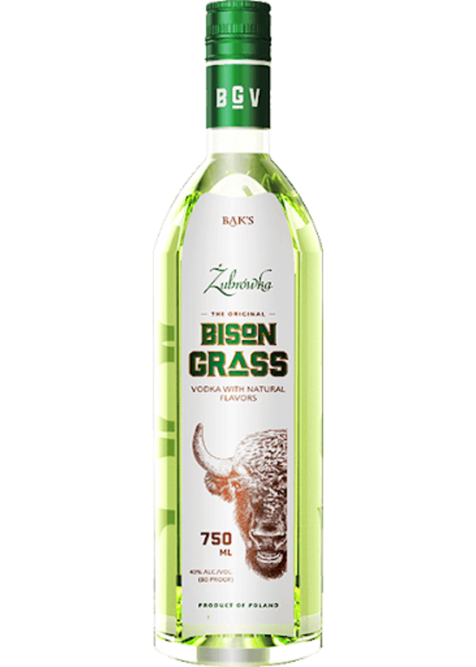 Bak's Bak's / Bison Grass Vodka / 1.0L