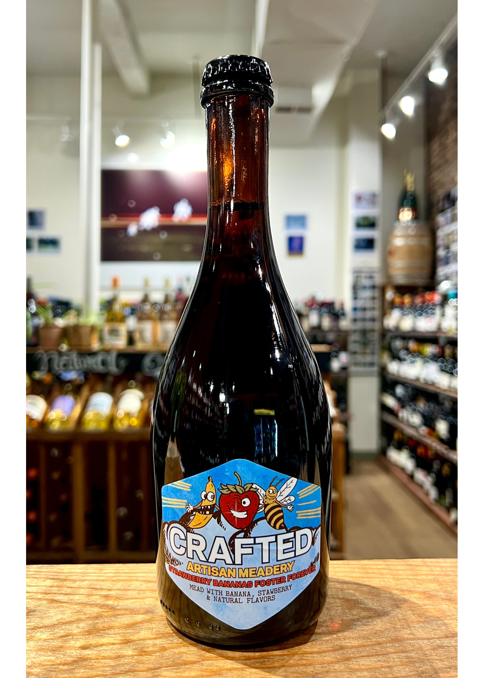 Crafted Artisan Meadery Crafted Artisan Meadery / Strawberries Bananas Foster Forever / 500mL