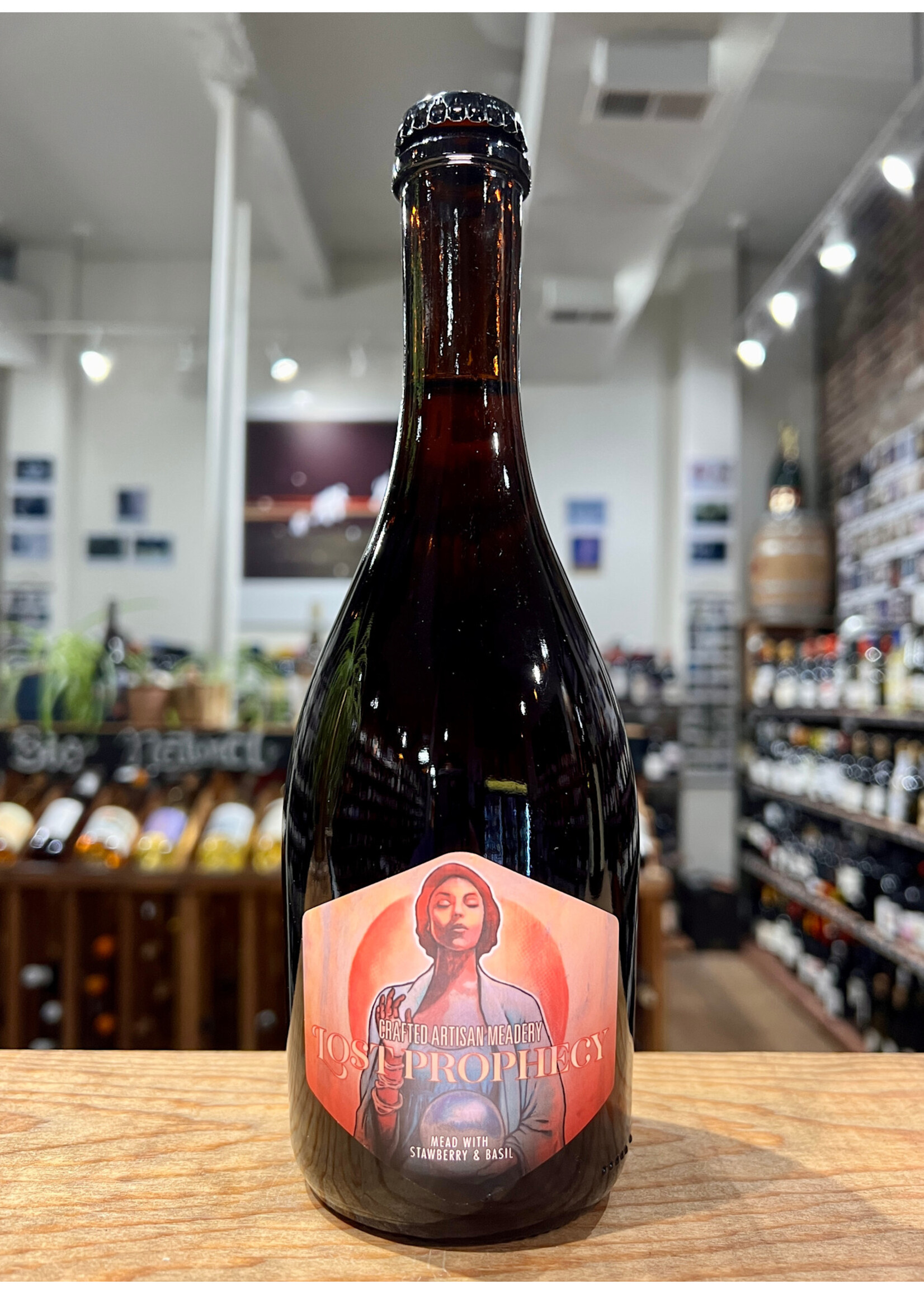 Crafted Artisan Meadery Crafted Artisan Meadery / Lost Prophecy Strawberry & Basil / 500mL