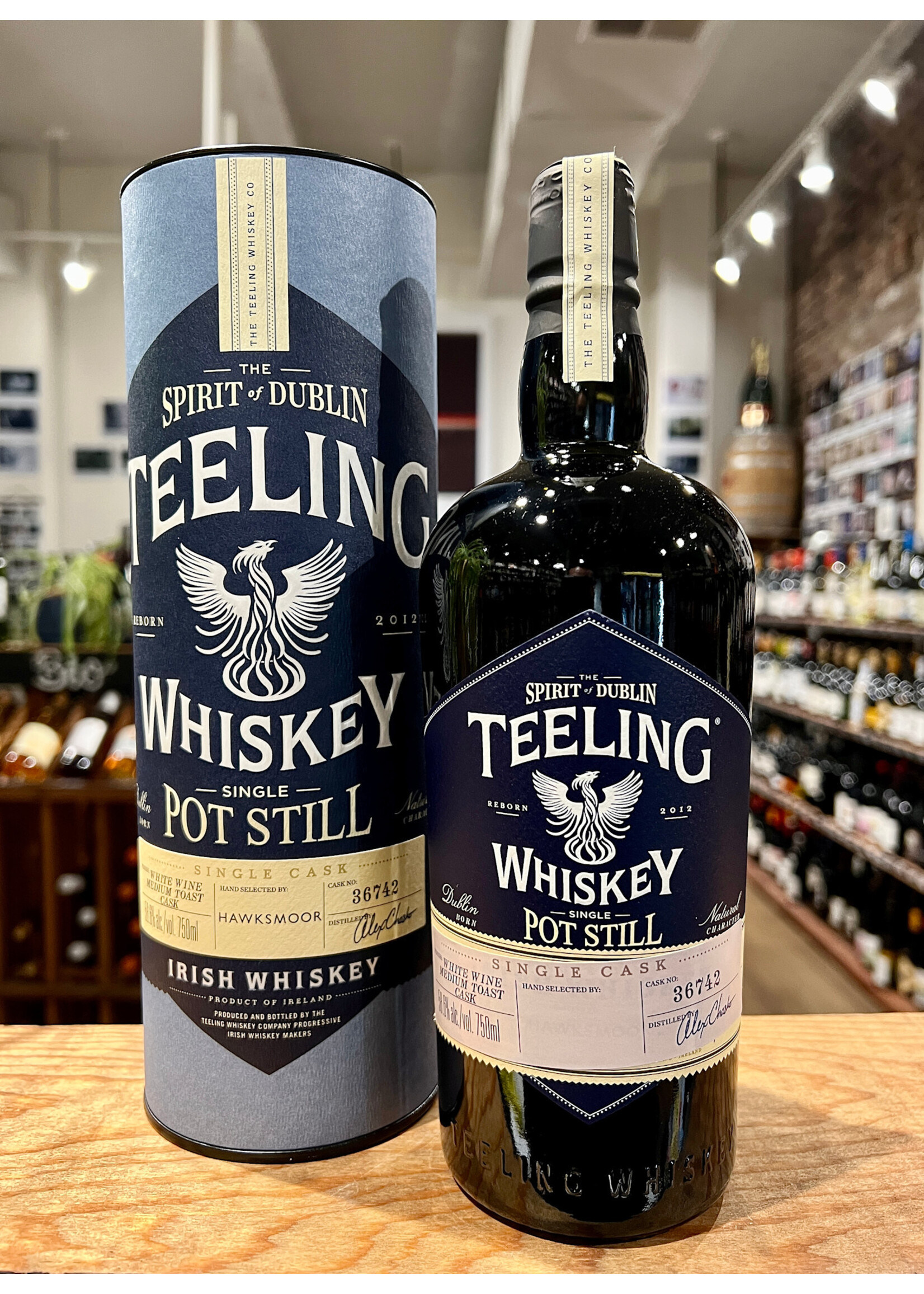 Teeling Teeling / Single Malt Irish Whiskey Single Cask White Wine Medium Toast Cask / 750mL