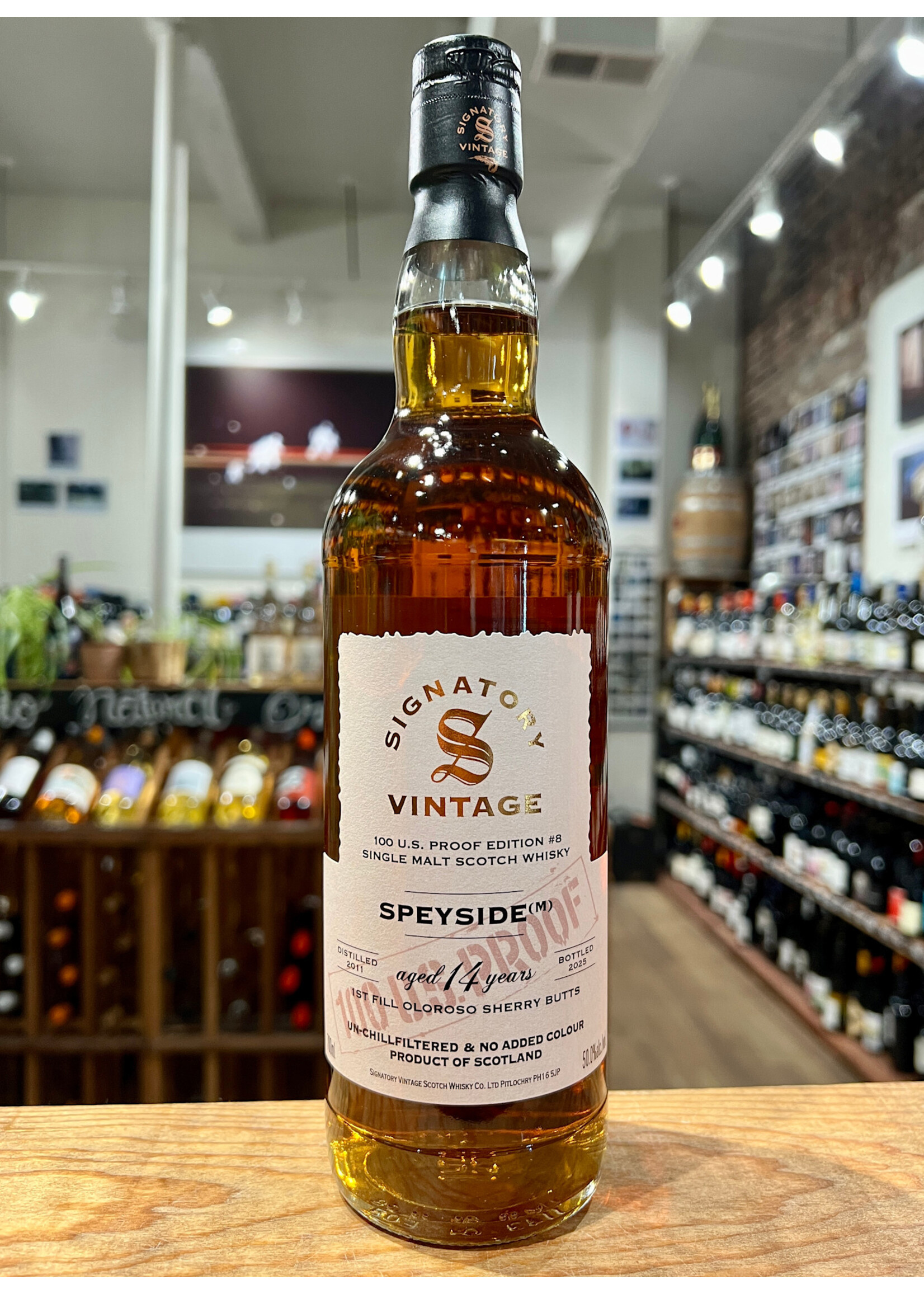 Signatory Signatory / Vintage Speyside (M) 14 Year Old Single Malt / 700mL