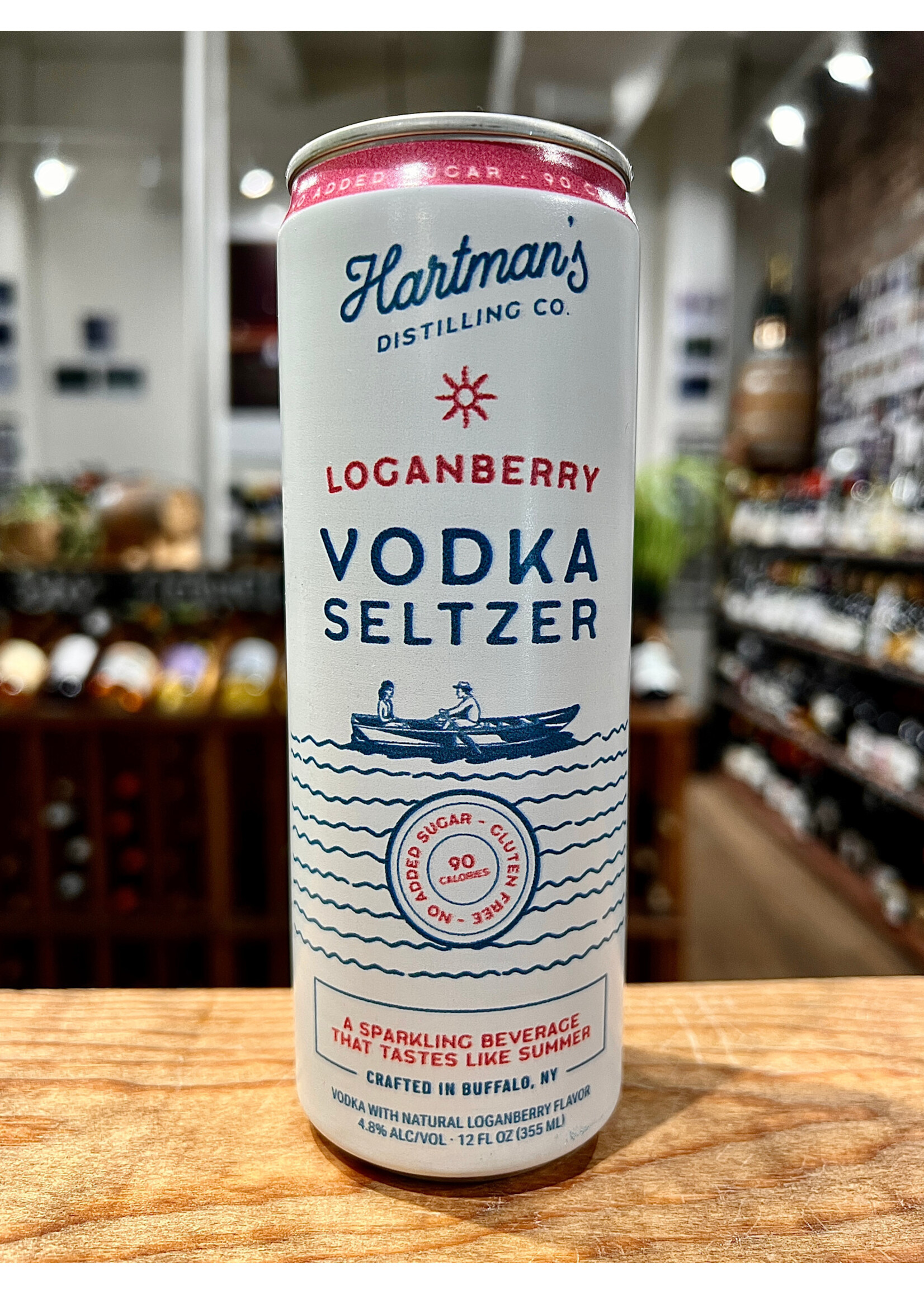 Hartman's Distilling Co. / Loganberry Vodka Seltzer / Single 12oz Can