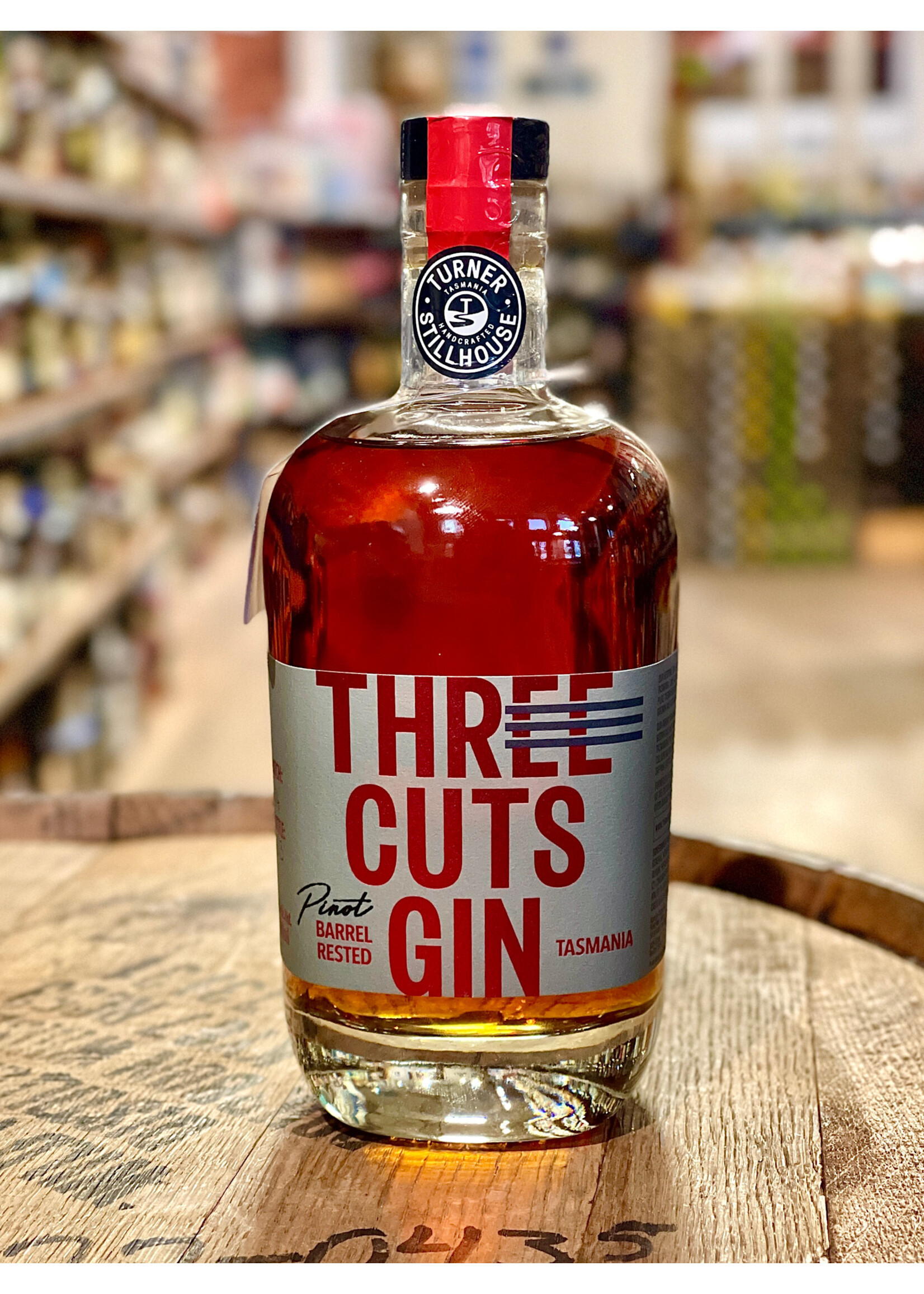 Turner Stillhouse / Three Cuts Pinot Barrel Rested Gin / 700mL