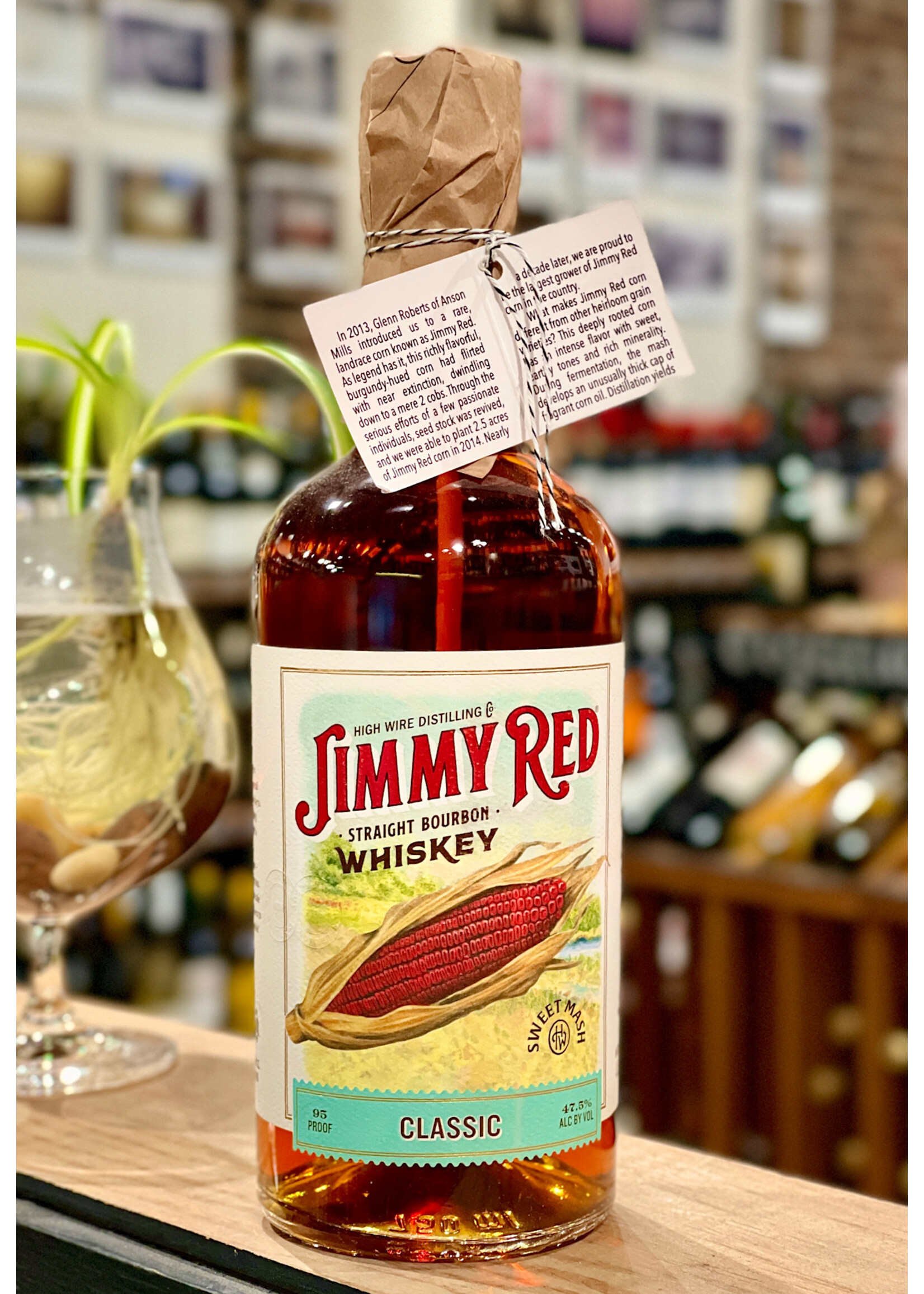 High Wire High Wire / Jimmy Red Classic Straight Bourbon Whiskey / 750mL