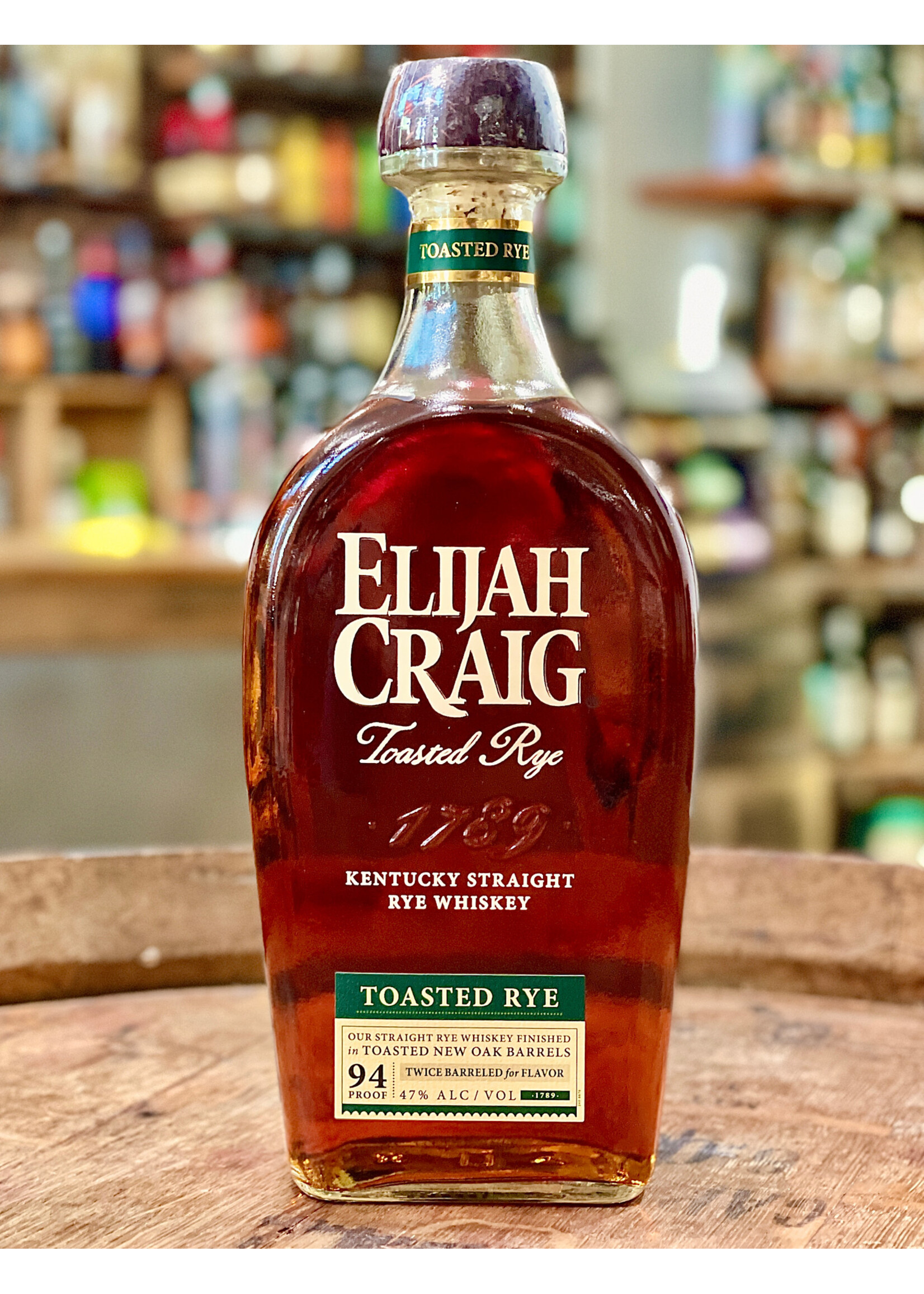 Elijah Craig Elijah Craig / Toasted Rye Kentucky Straight Rye Whiskey / 750mL