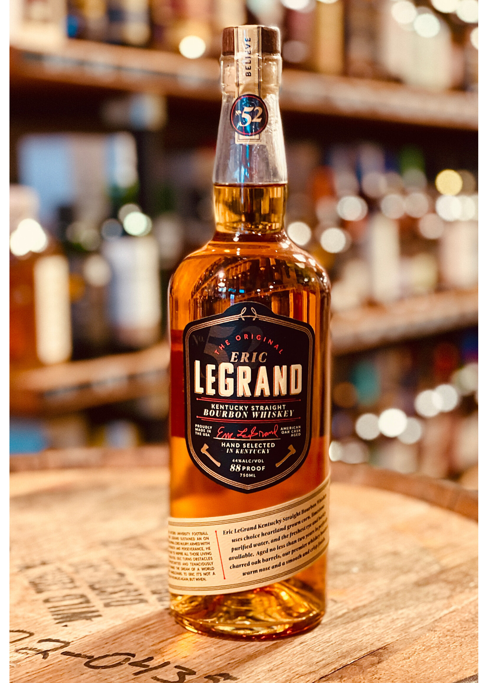 Eric LeGrand Eric LeGrand / Kentucky Straight Bourbon Whiskey / 750mL