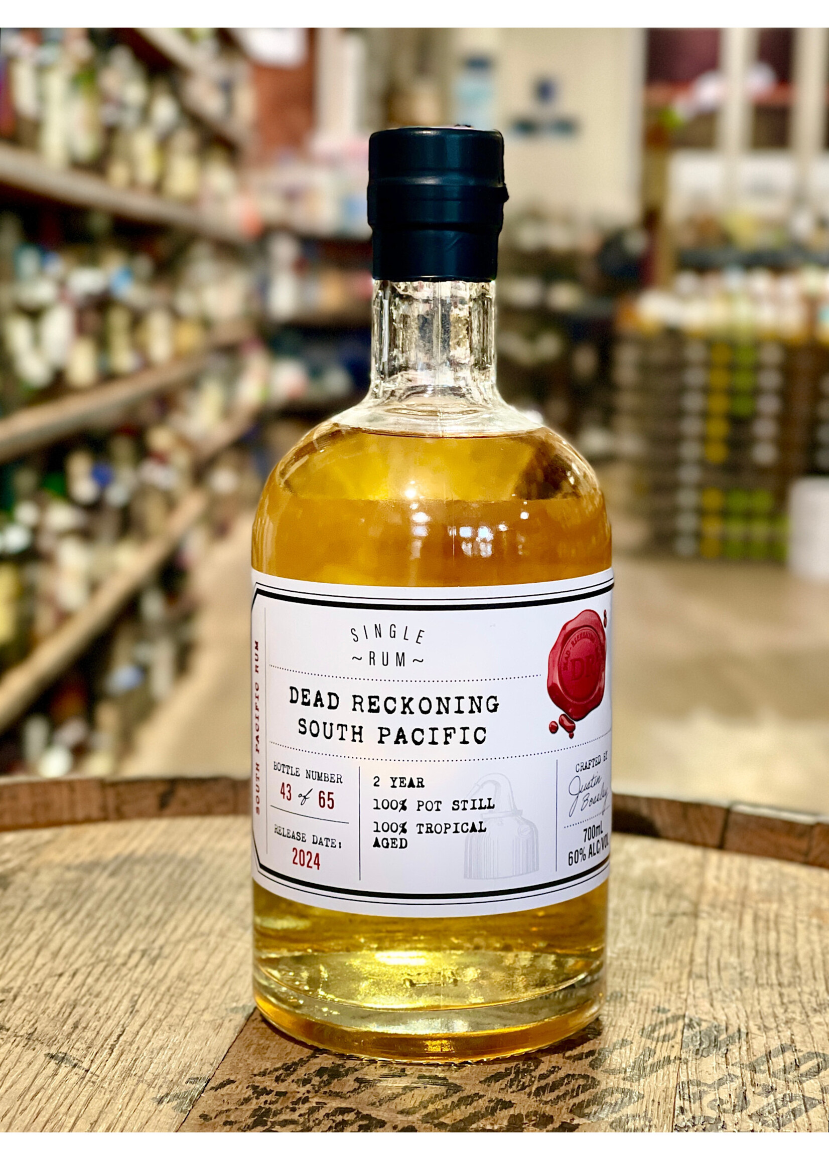 Dead Reckoning Dead Reckoning / South Pacific 2 Year Old Tropical Cask Pure Single Rum / 750mL