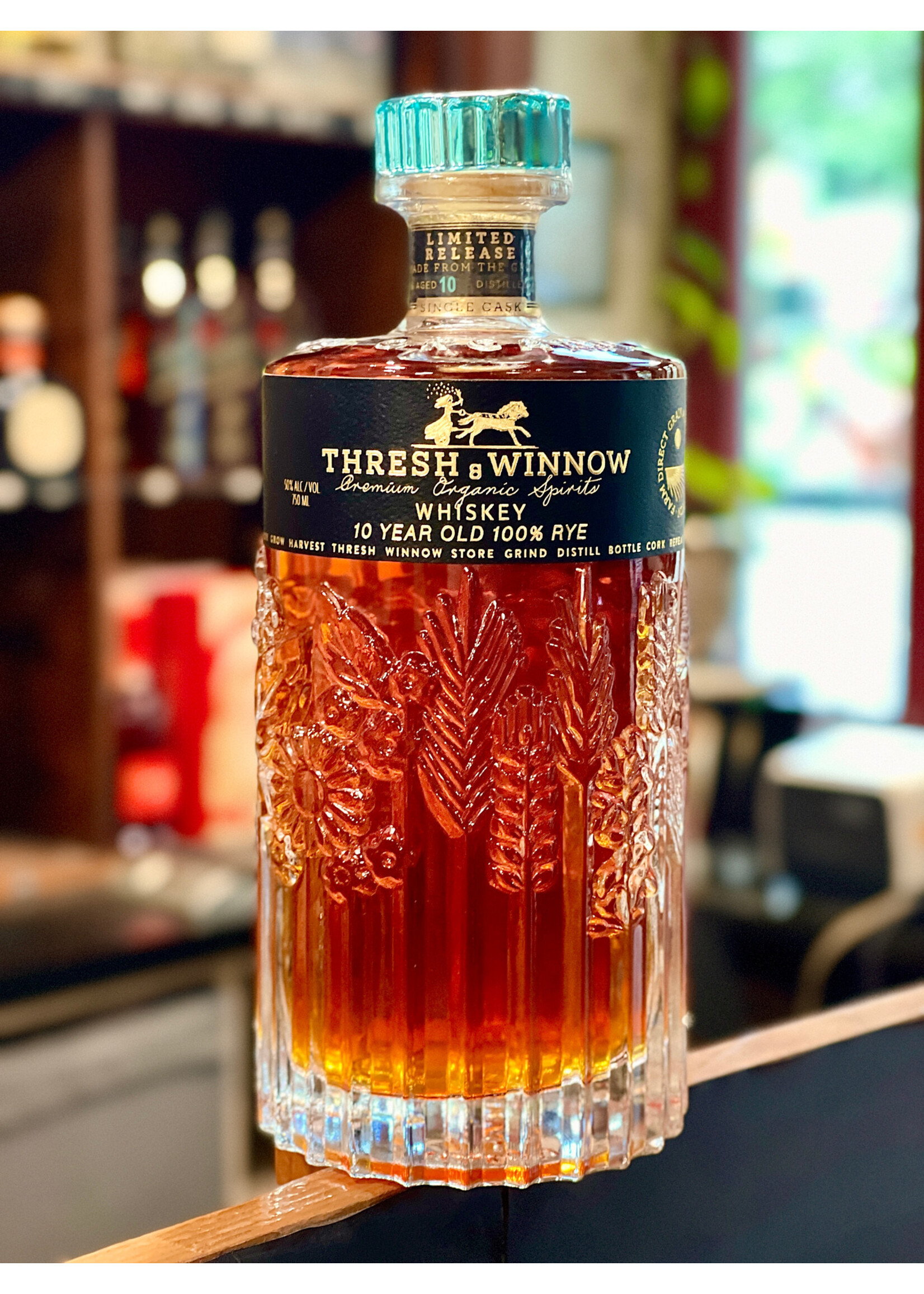 Thresh & Winnow Spirits Thresh & Winnow Spirits / 10 Year Old 100% Rye Whiskey / 750mL